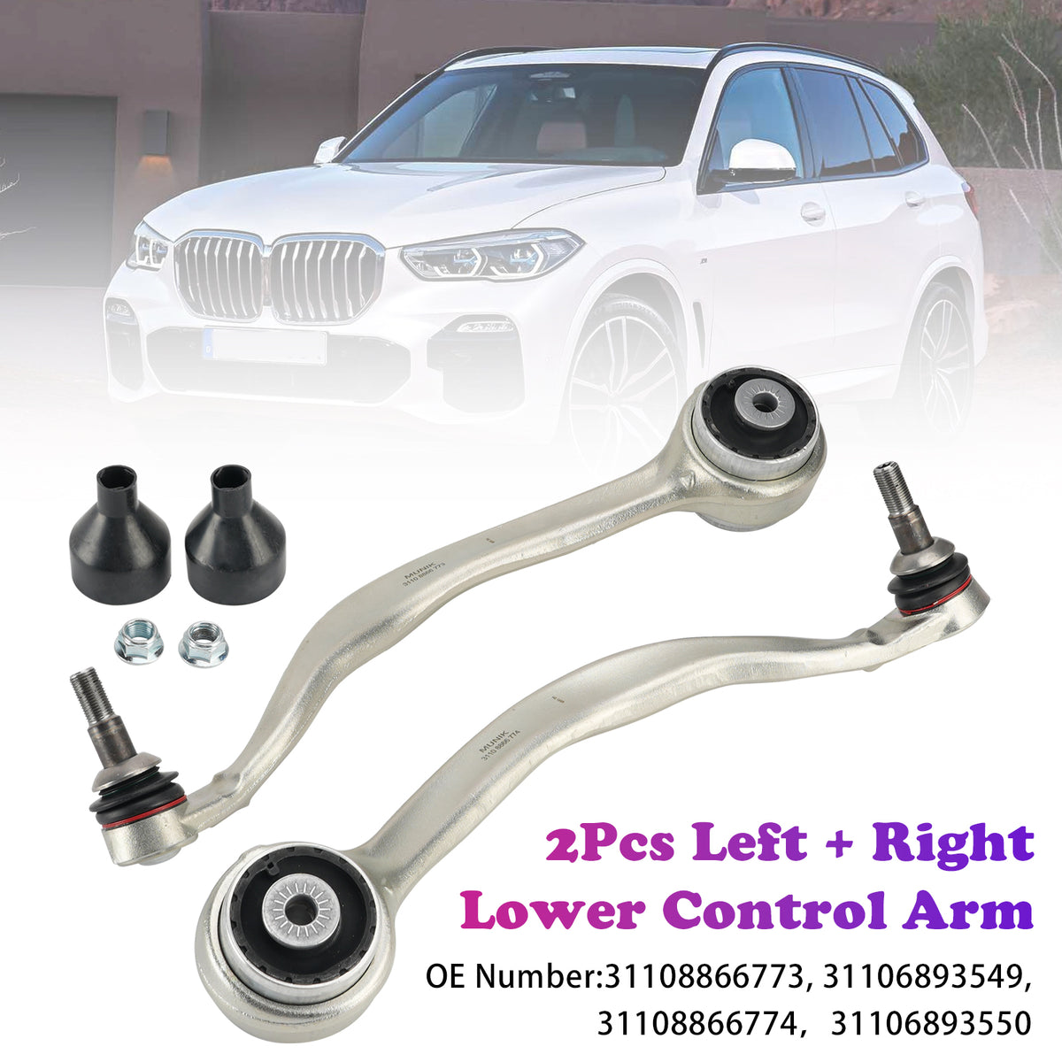 2019–2024 BMW X5 G05 X6 G06 X7 G07 – 2 untere Querlenker links und rechts
