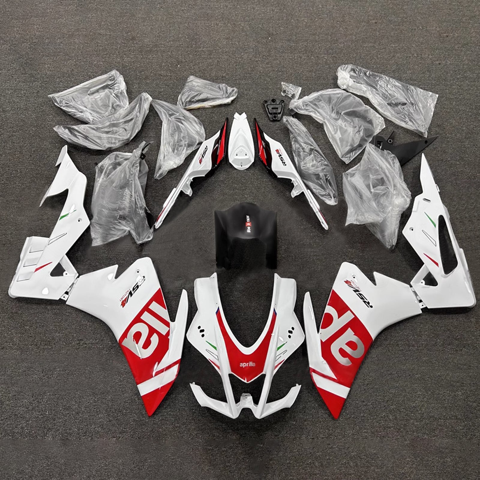 Kit de carénage d'injection Aprilia RSV4 1000 2016-2020 Carrosserie Plastique