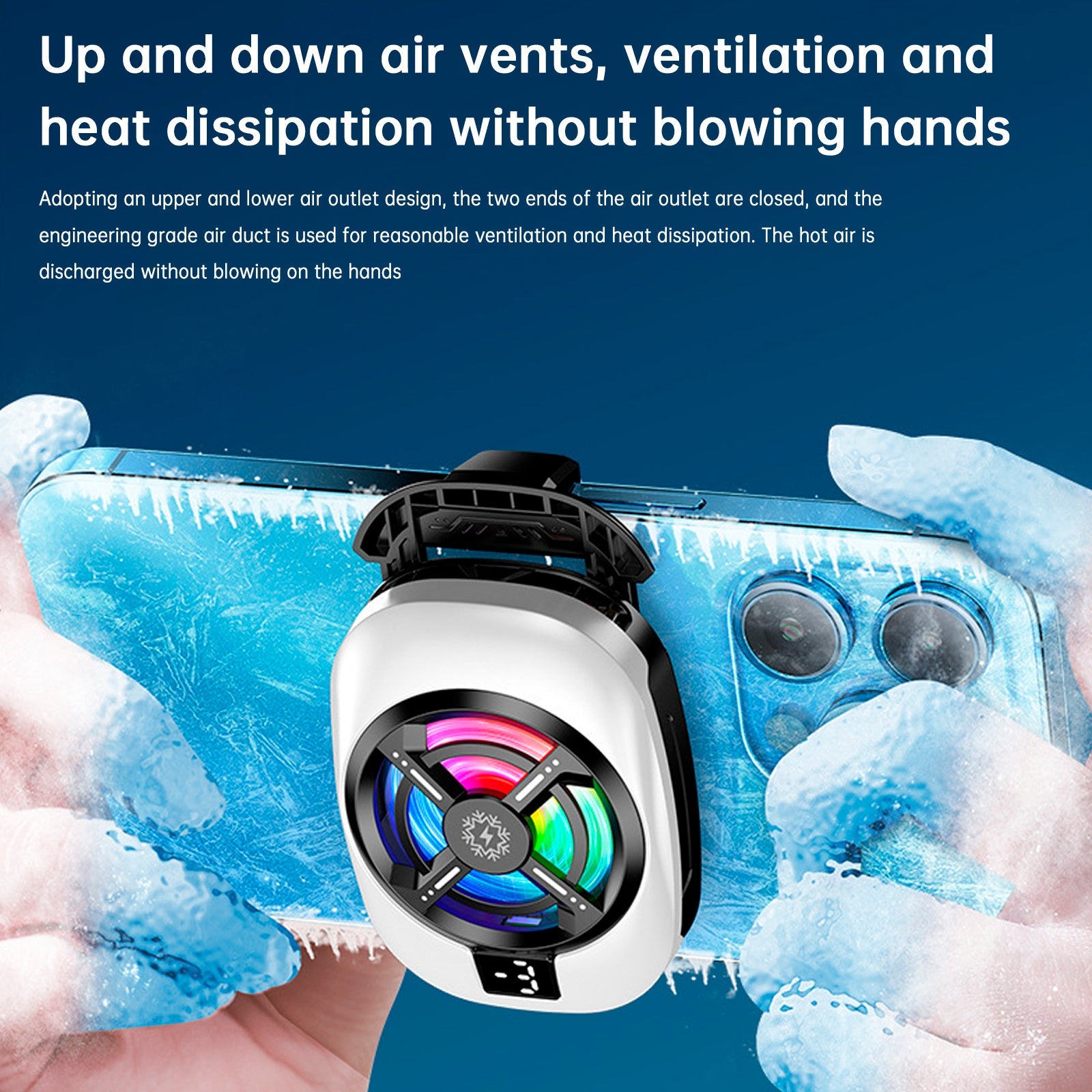 Dissipateur thermique pour semi-conducteurs TL16, ventilateur de refroidissement à affichage numérique, radiateur à refroidissement extrême