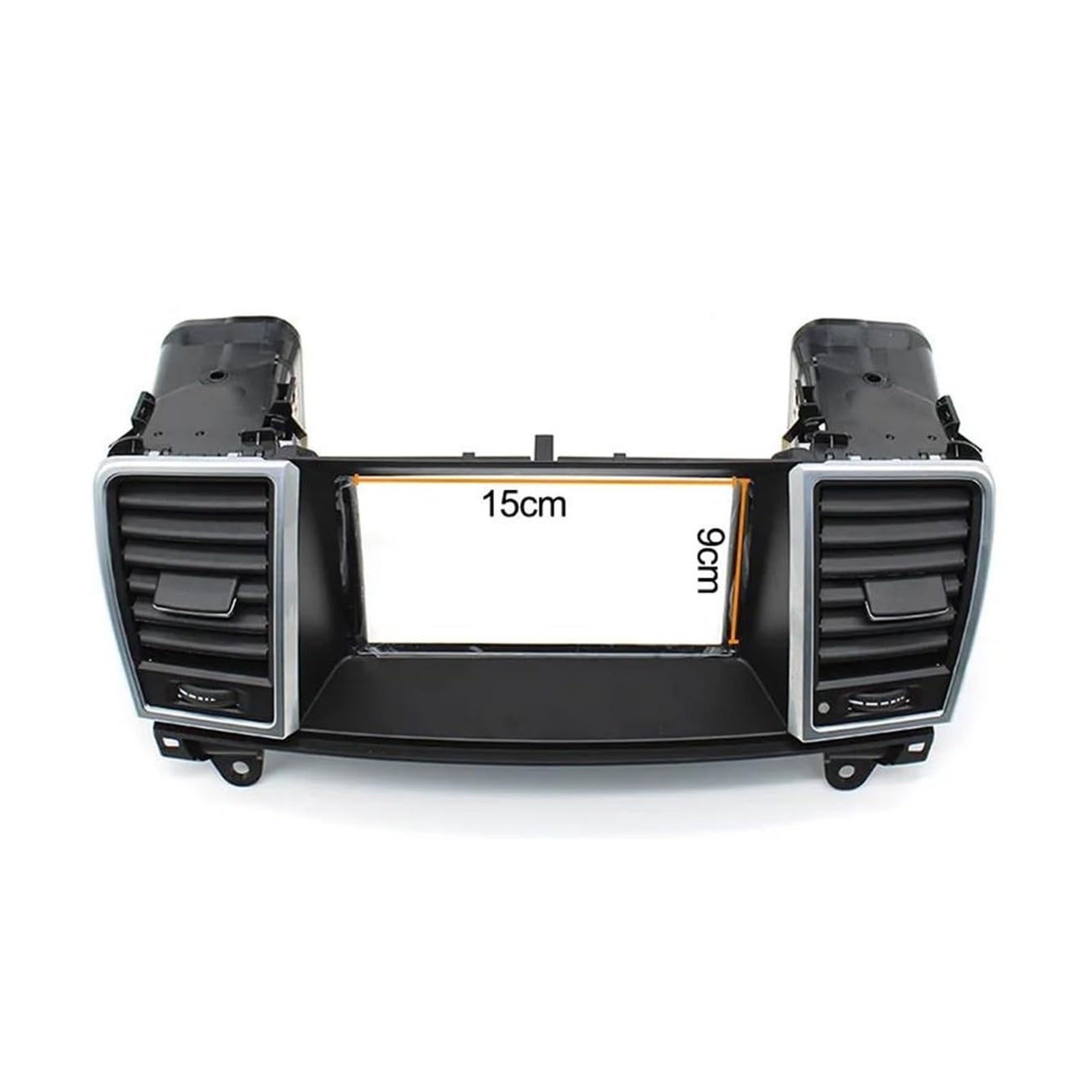 Pour Mercedes-Benz Classe ML (W166) 2013-2015 1668300854 1668300654 Grille d'aération centrale du tableau de bord Grand écran