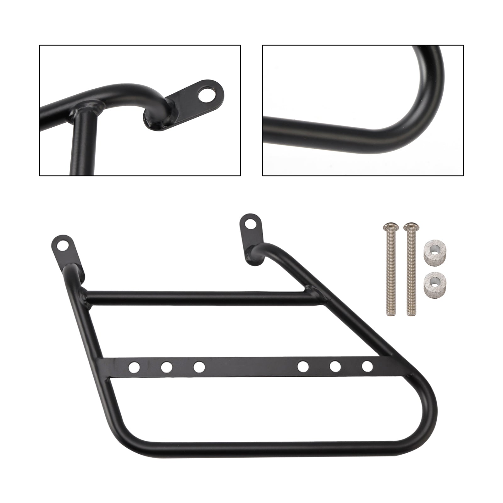 Support De Fixation Réglable Pour Sacoches Latérales Pour Meteor 350 21-26 droit