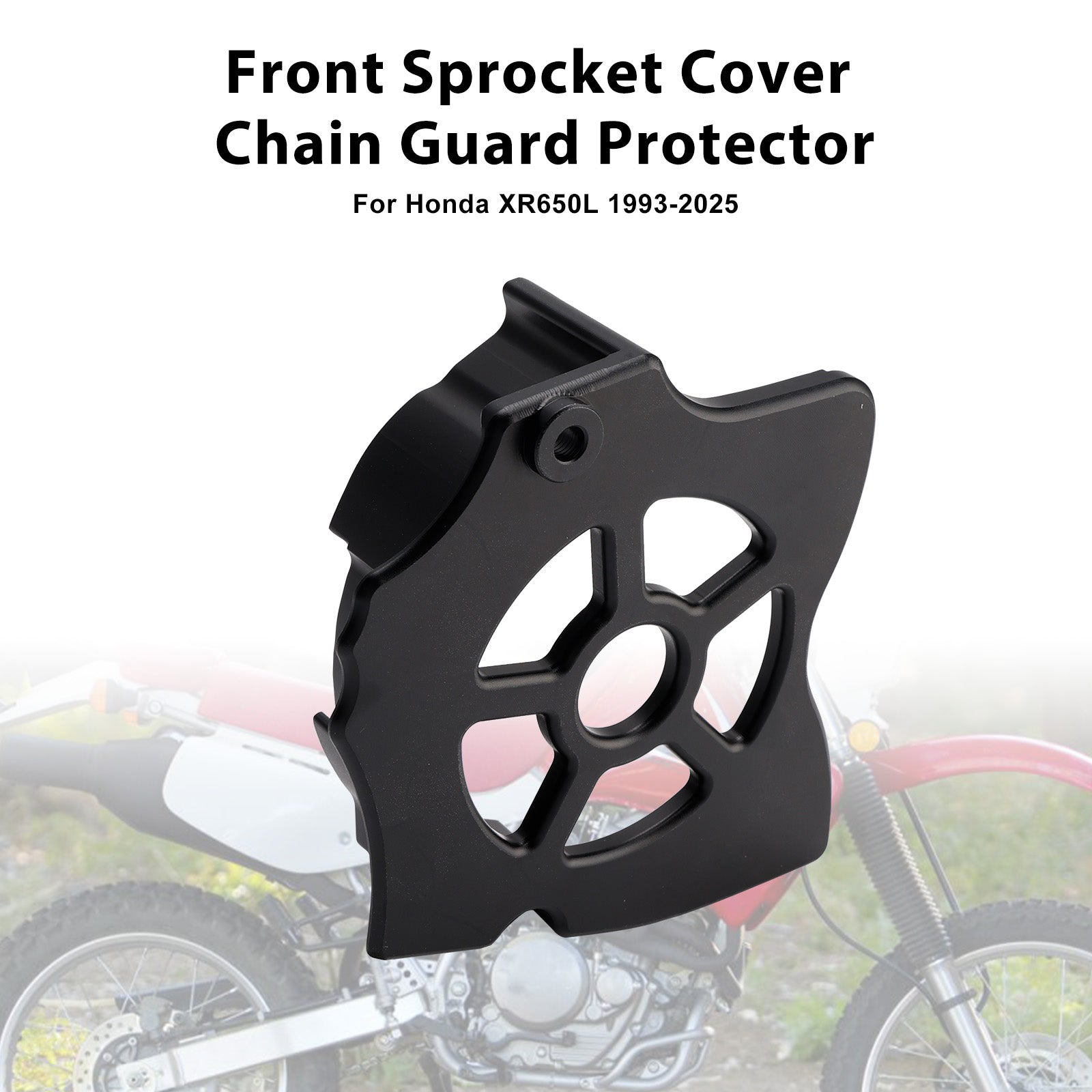 Protection de chaîne et cache-pignon avant pour Honda XR650L (1993-2025)