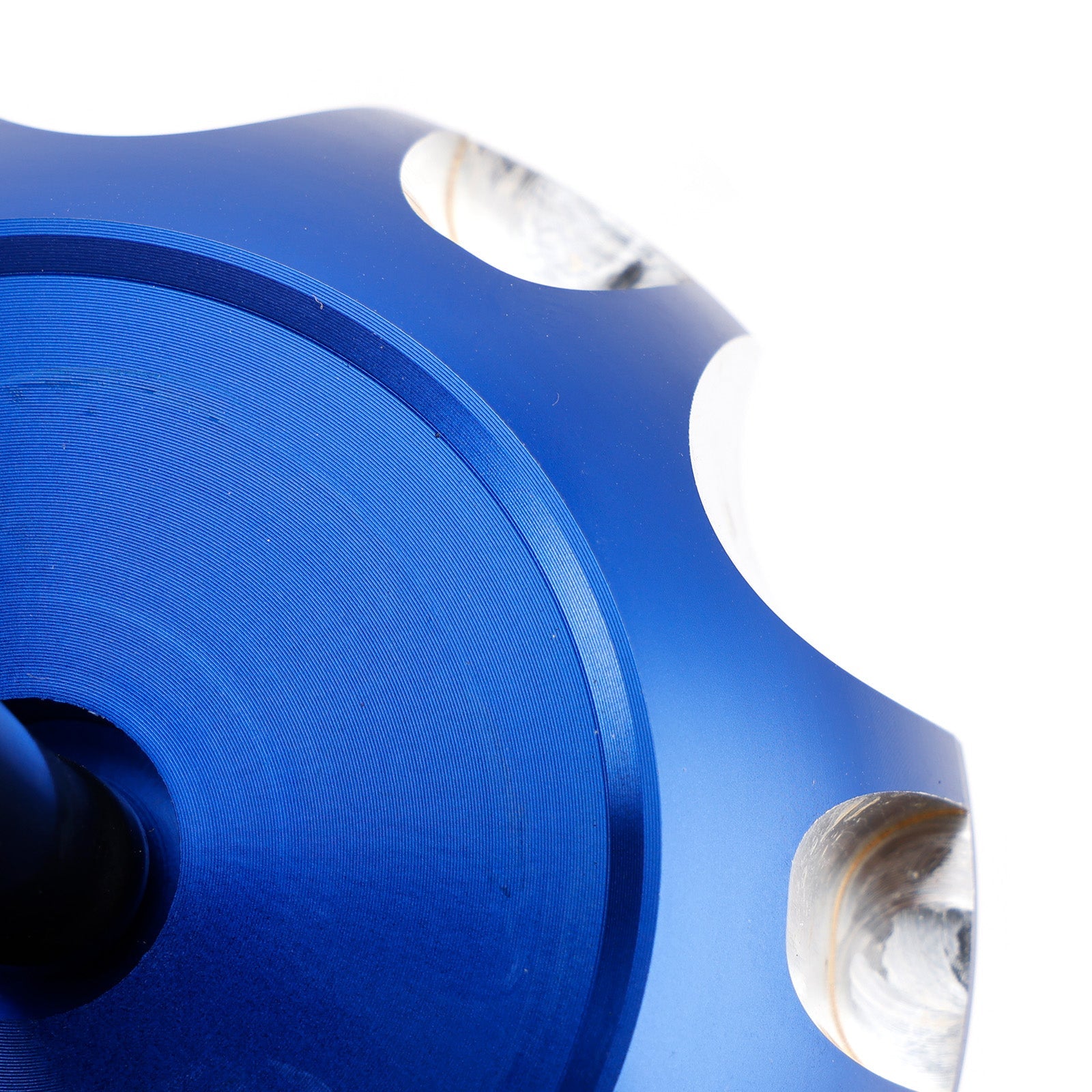 Bouchon de réservoir d'essence CNC avec évent bleu pour Suzuki DRZ125 RMZ250 DRZ LTZ 250 400 LTR450