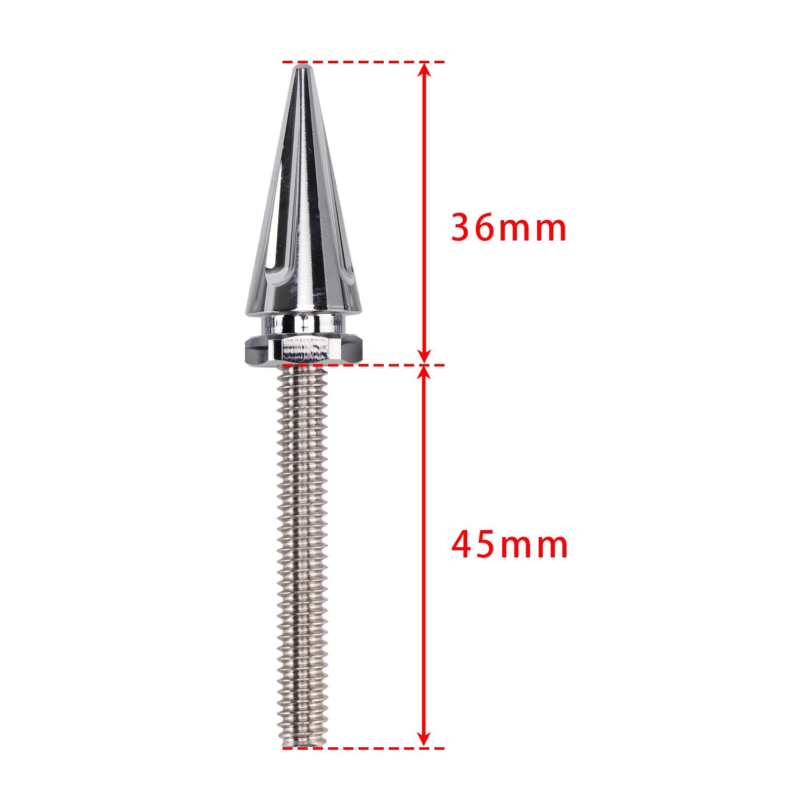 3 zilverkleurige bouten voor de voorruit van de Street Glide, Electra en Touring. '14-'25