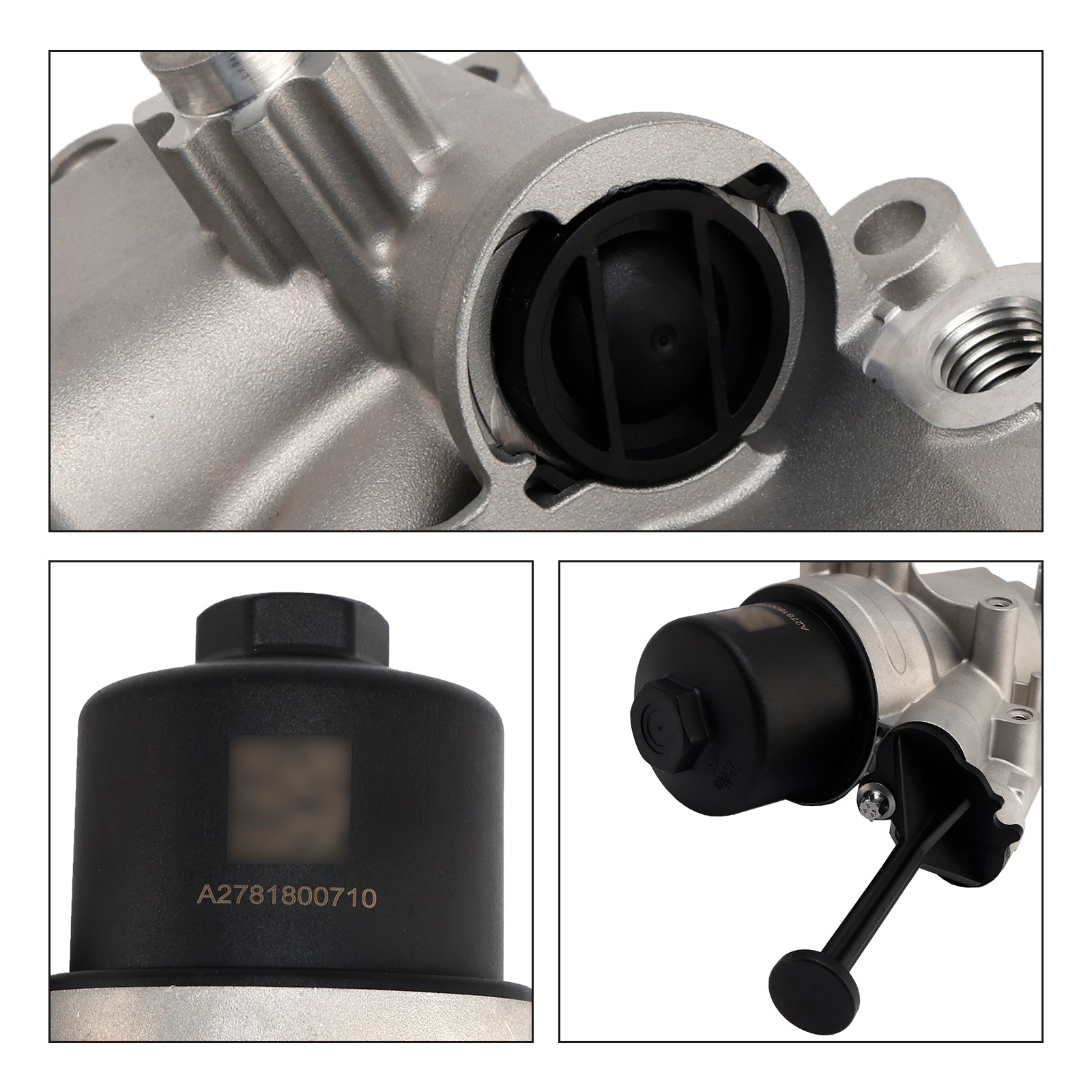 Ohišje filtra motornega olja Mercedes-Benz SLK55 AMG A172 2012-2016 2781800710 2781800009