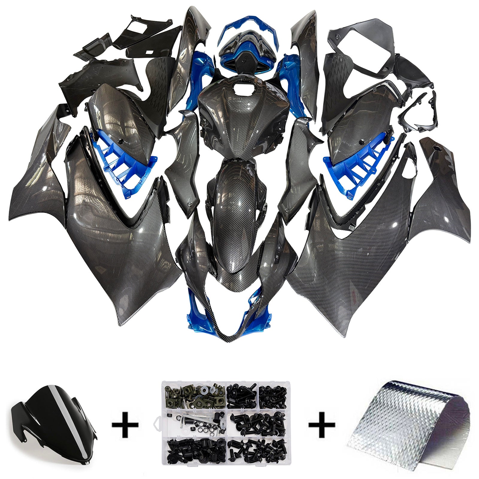 Kit carena carrozzeria ABS per Suzuki Hayabusa GSX1300R 2021-2025