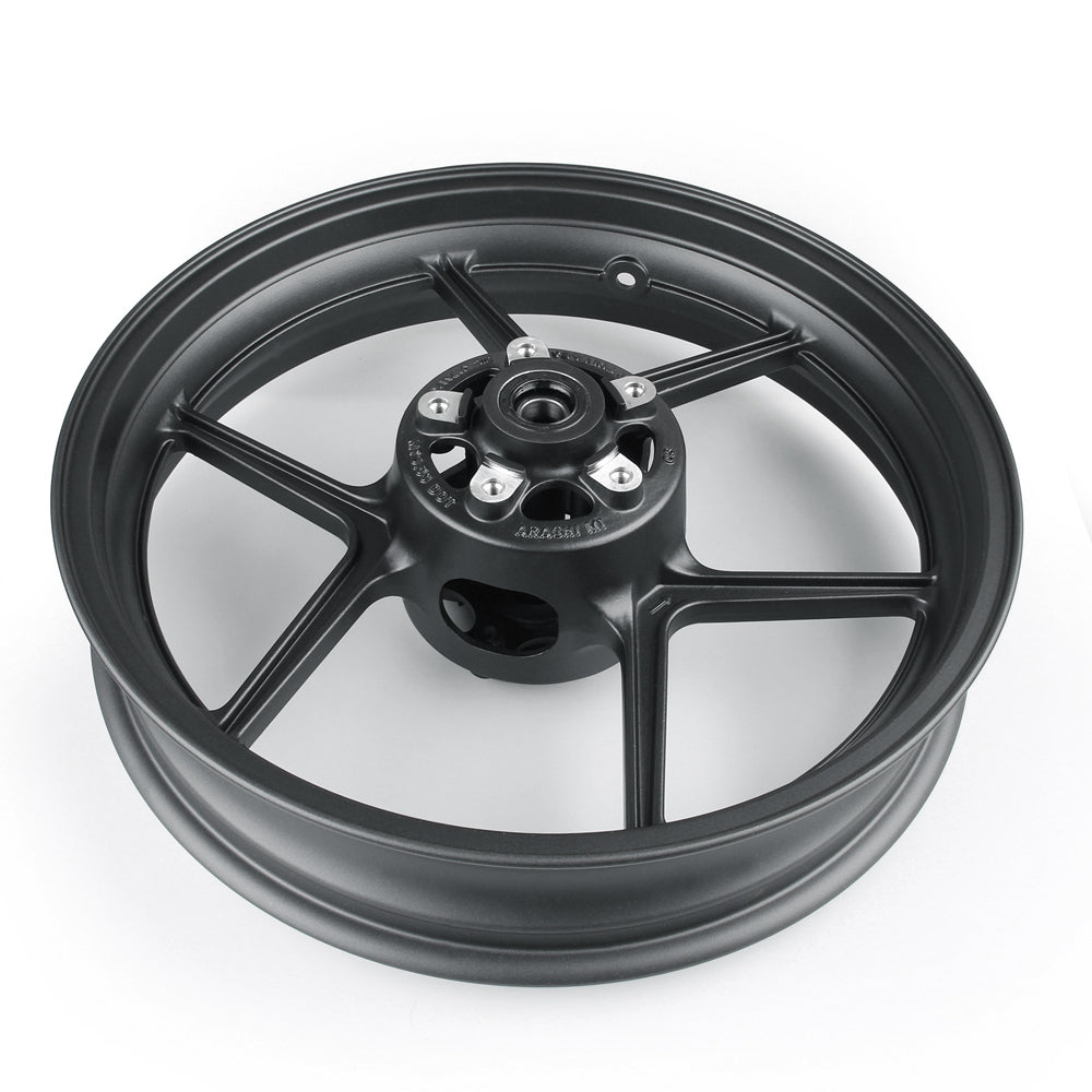 Bordo anteriore sport in alluminio in alluminio aeronautico Black - Kawasaki Z800, Z750, ER6N compatibile