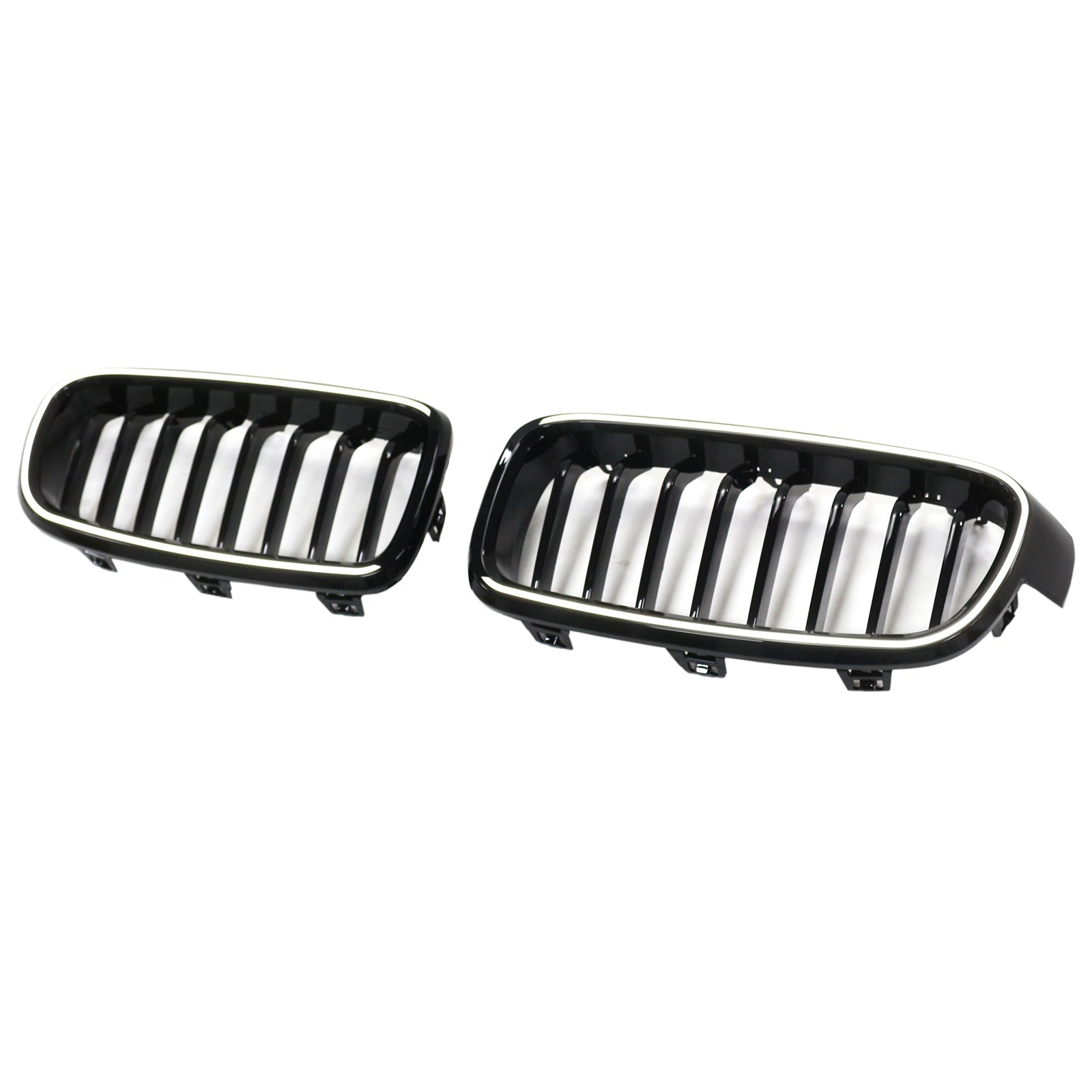 Grille de calandre avant noire brillante pour BMW Série 3 F31 Touring 2012-2019 51137263481 51137255412