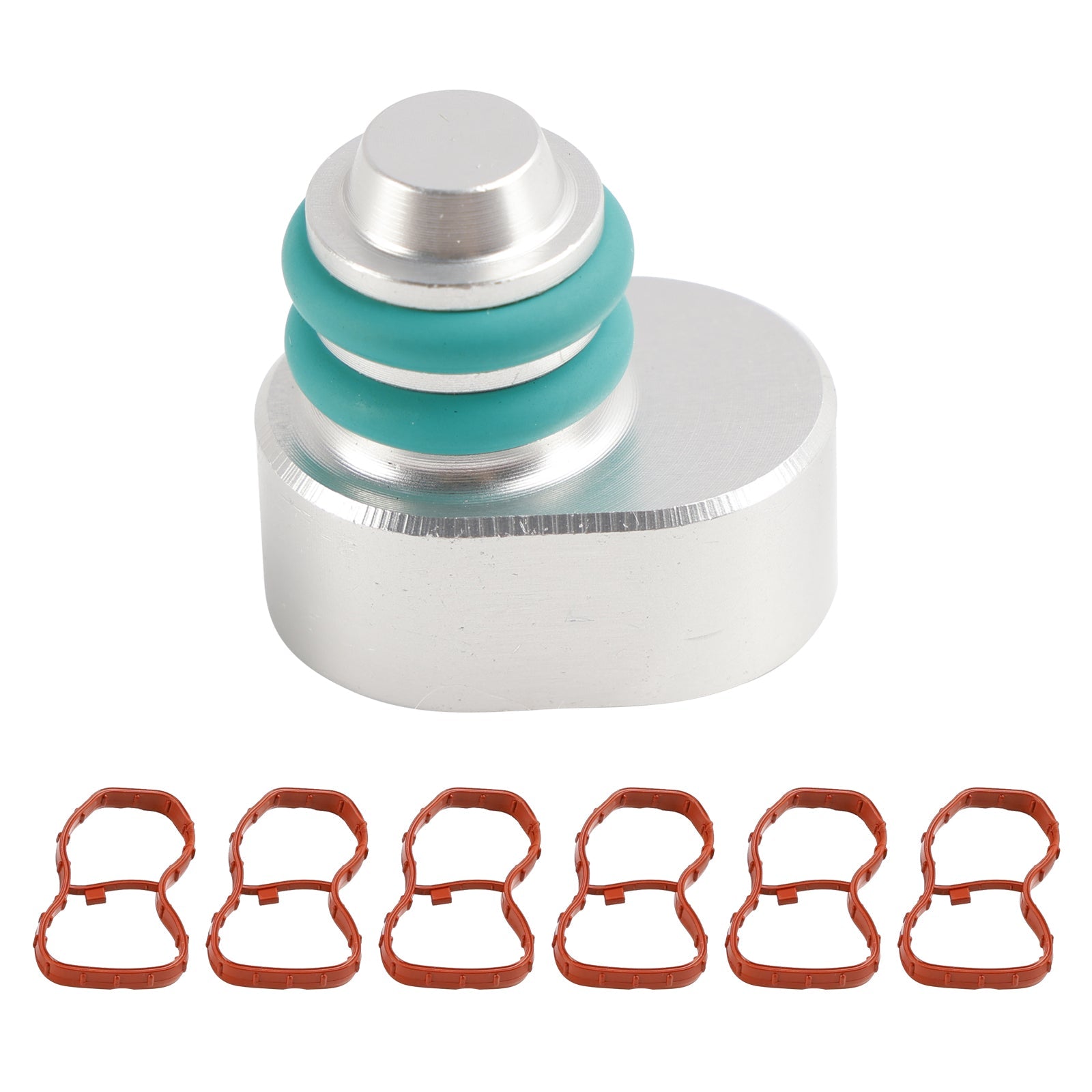 Junta del colector de admisión de 6 uds 1167807480 para BMW E90-93 F10 F11 F07 X5 X6 N57