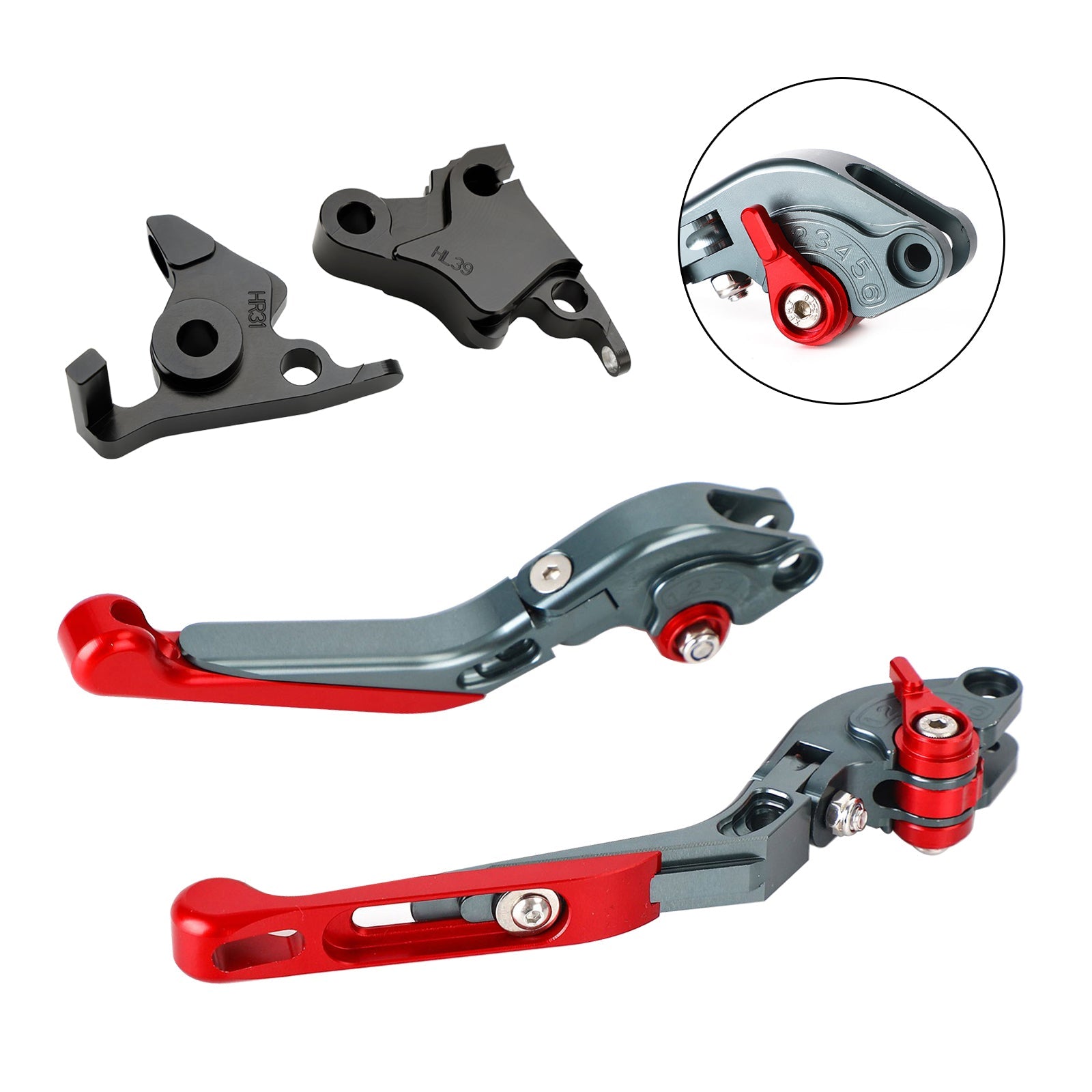Levier de frein d'embrayage réglable pour CFMOTO 450SS 450SR 21-23 450NK 23-24