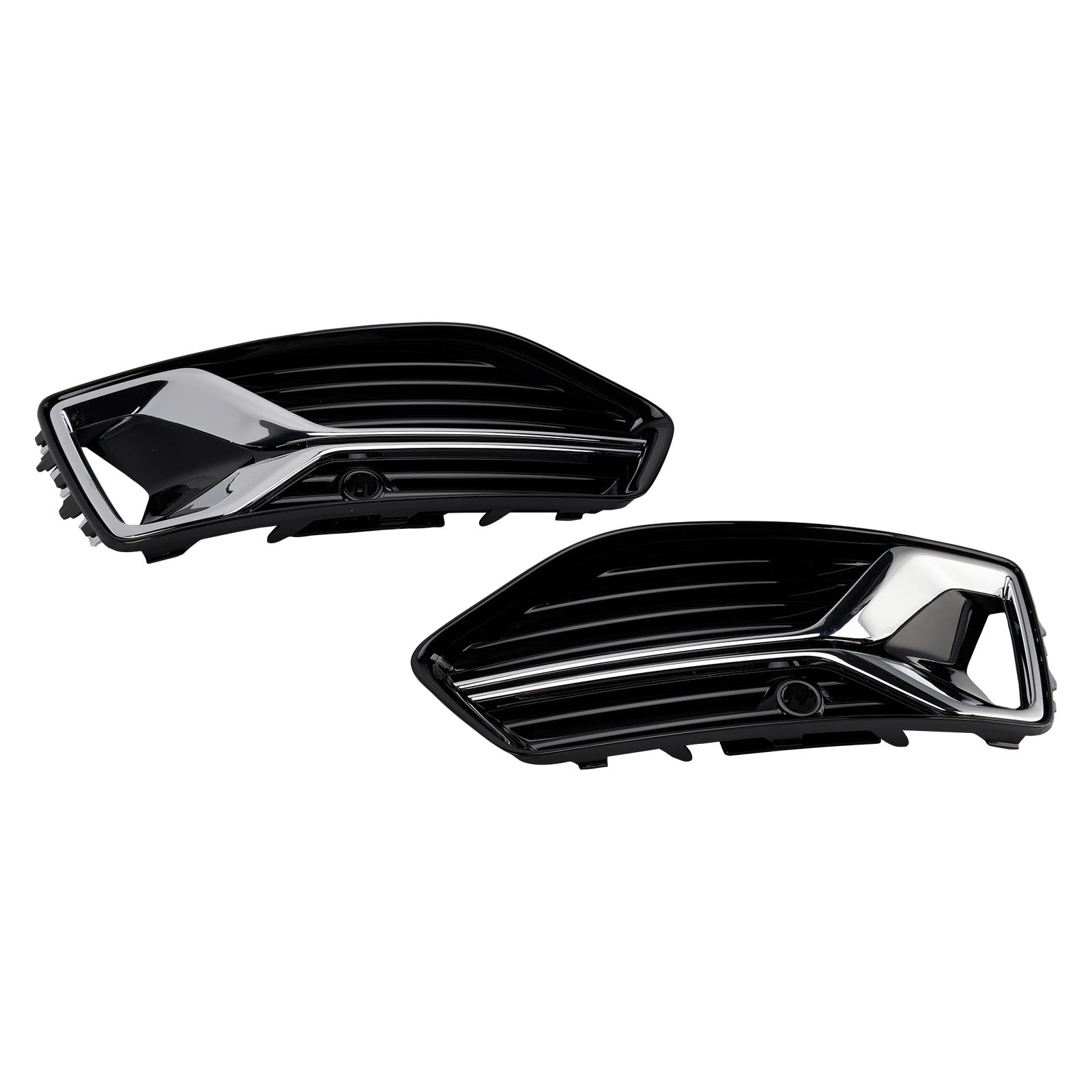 Grille de protection antibrouillard pour pare-chocs avant Audi A6 C8 2019-2023, 2 pièces, 4K0807647