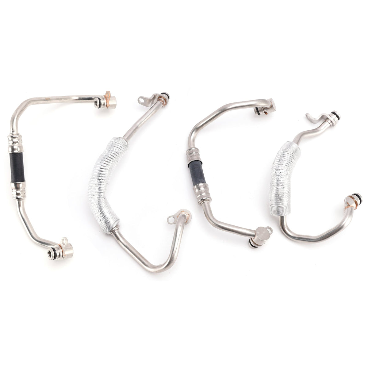 Kit de 4 durites de refroidissement pour turbocompresseur BMW 335i (2007-2010) - Référence : 11537558902