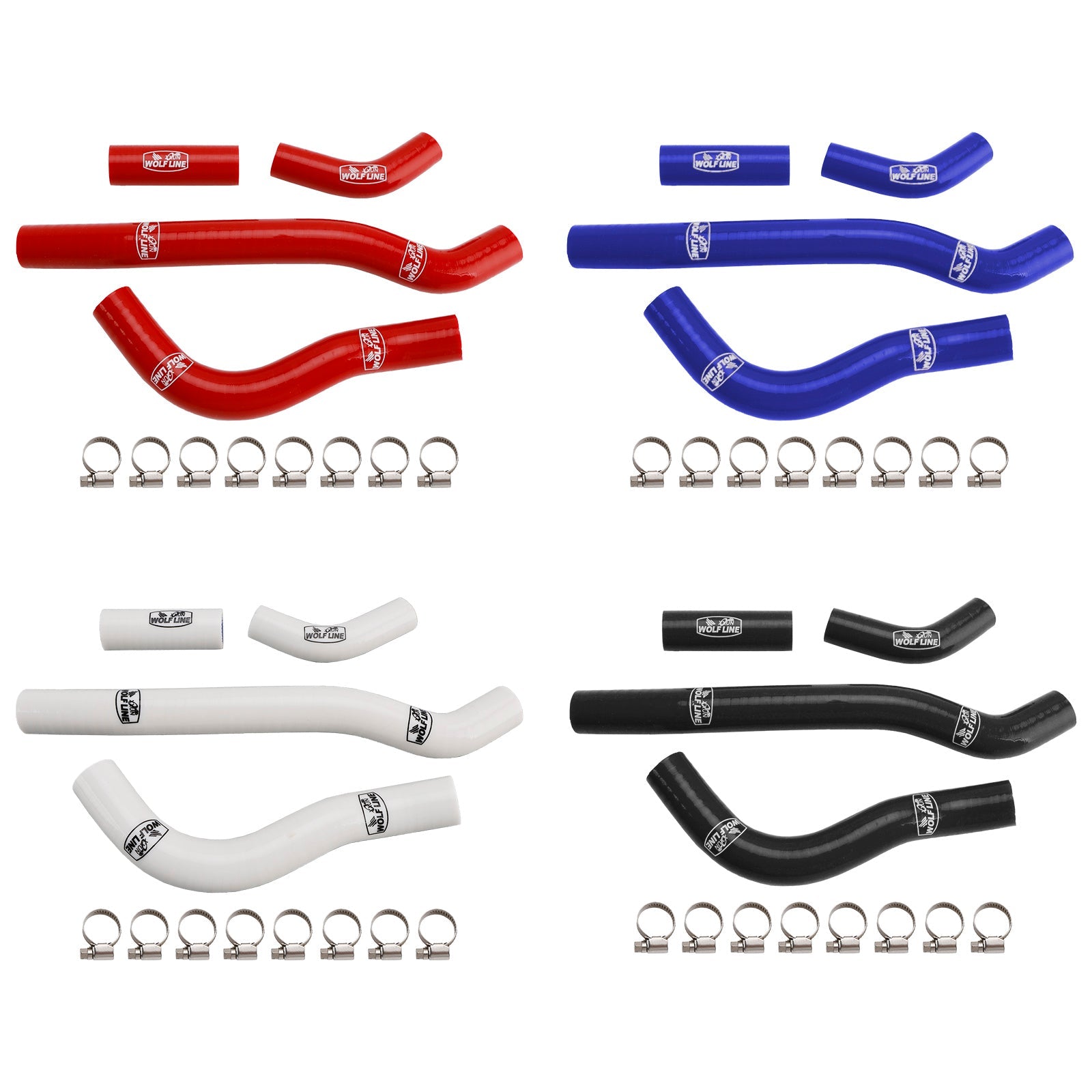 Durite de refroidissement en silicone pour radiateur Honda CRF250R et CRF250RX (2022-2025)