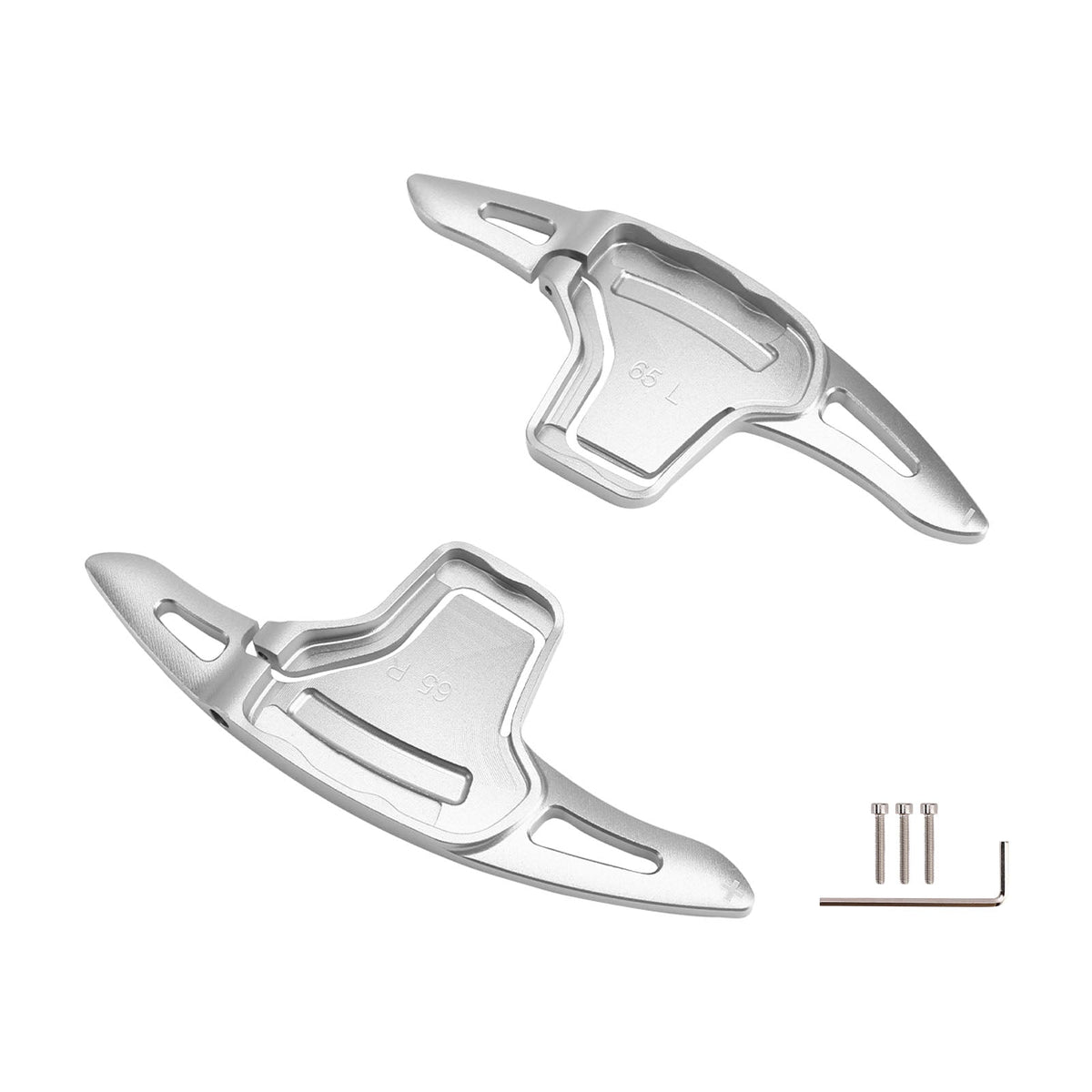 Paddle al volante per Kia K5 2016-2019, alluminio argento