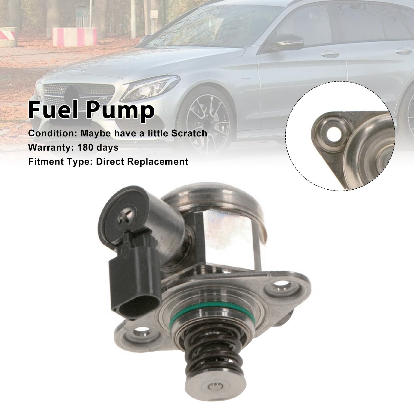 Bomba de combustible de alta presión A2780701101 compatible con Mercedes GLC43 C253 X253 3.0 2016-2019