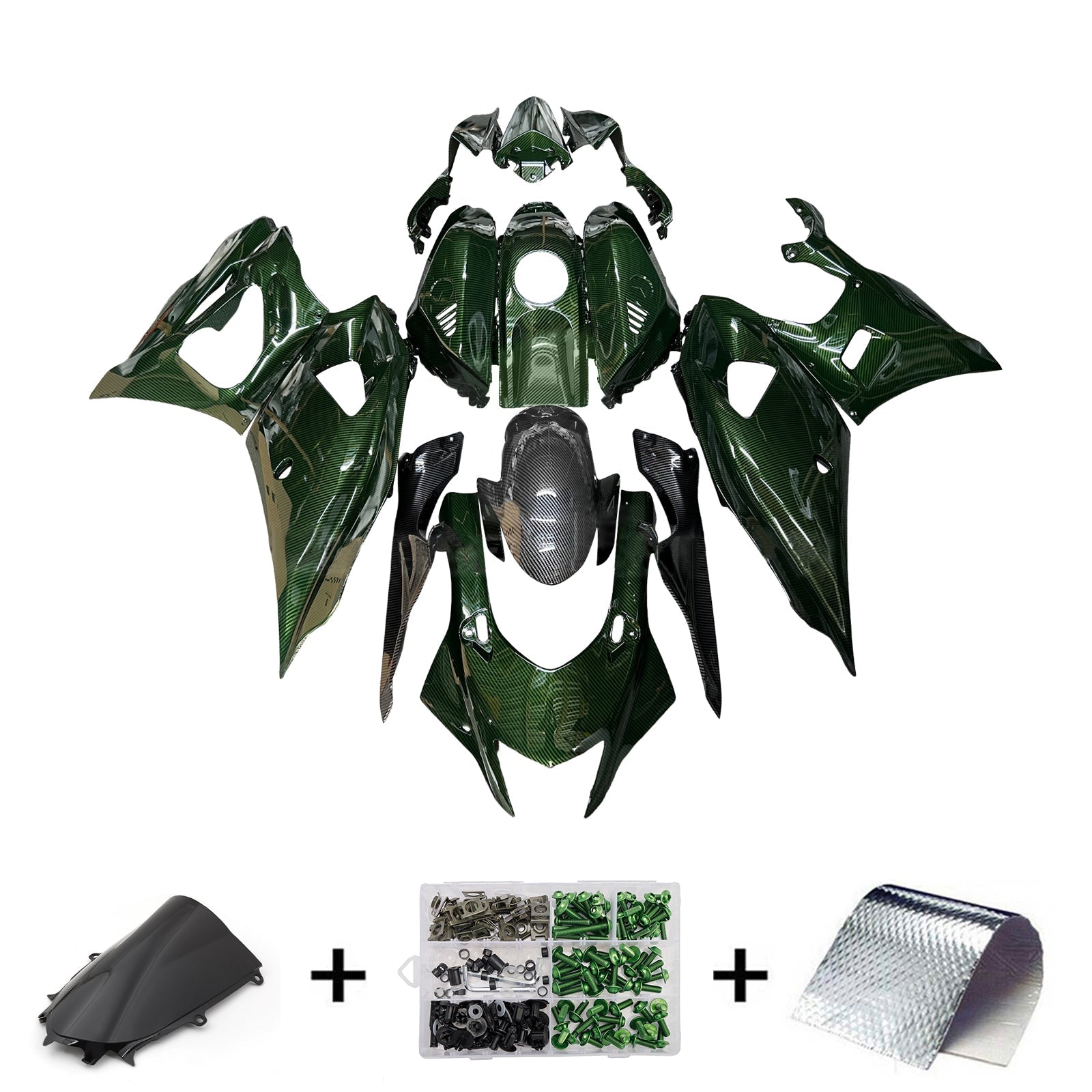 Kit de carénage injecté en plastique ABS pour Yamaha YZF-R7 2021-2025