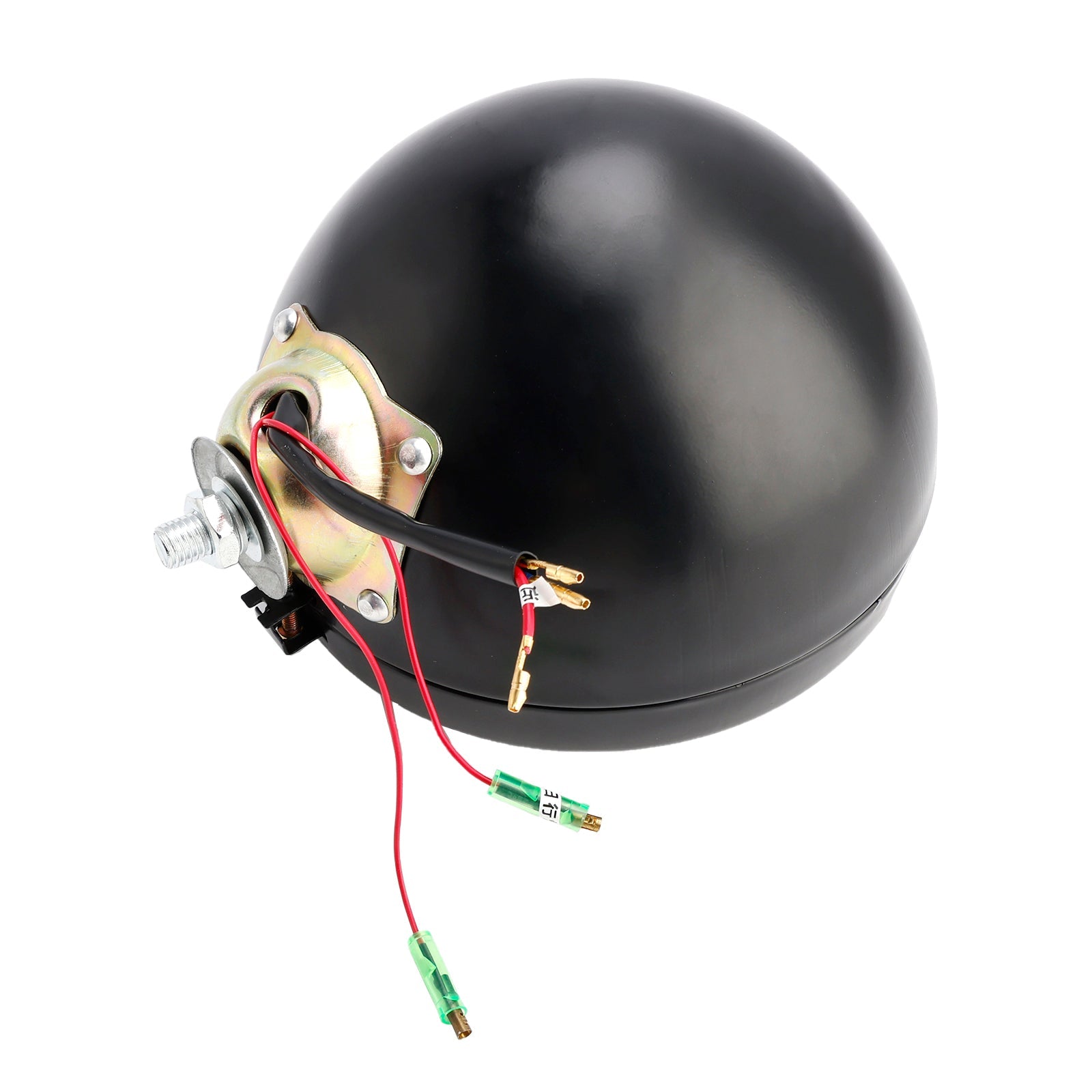 Gepersonaliseerde zwarte multifunctionele vuurtoren 84 tot racer, bobber, chopper