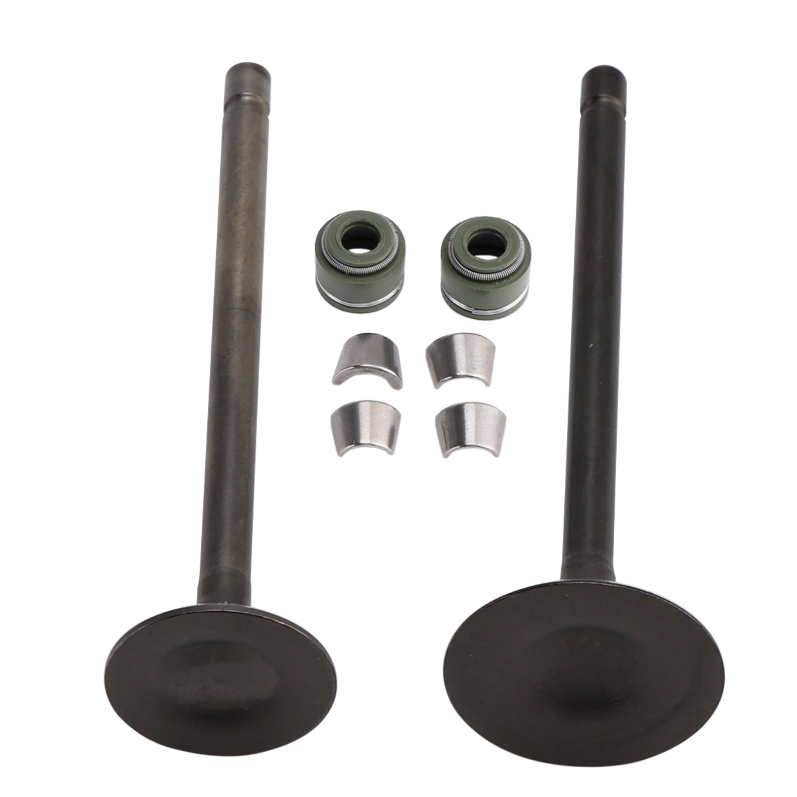 Kit de soupapes d'admission et d'échappement pour Honda CB125S (1976-1979), CB125J (1980-1981), CG125 (1976-1978) et XL125 (1976-1978).