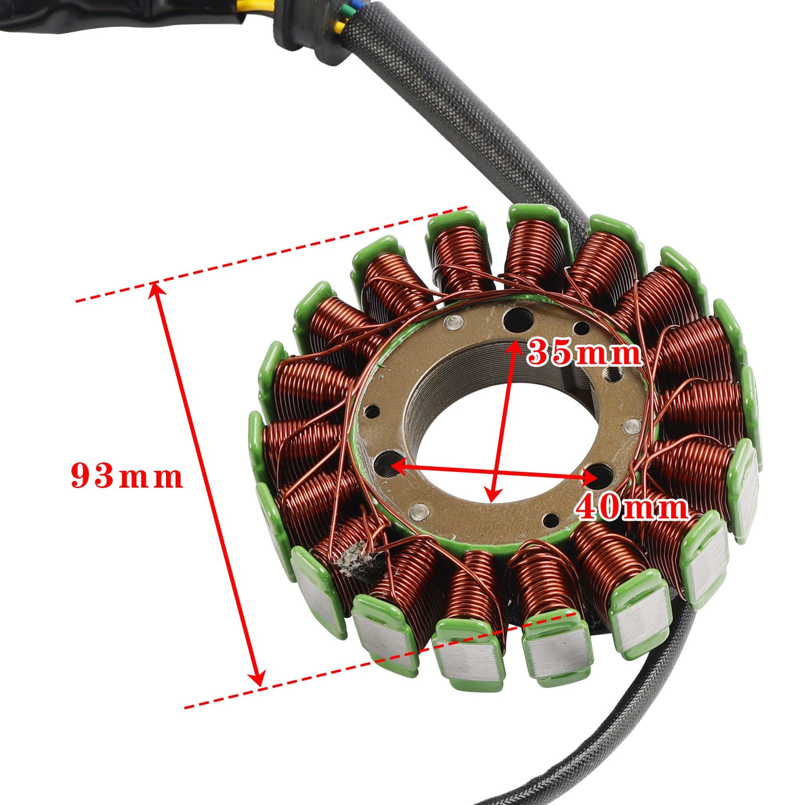 STATOR D'ALTERNATEUR À HAUT RENDEMENT POUR SUZUKI DR-Z 400 DRZ 400 ES SM 2000-2024