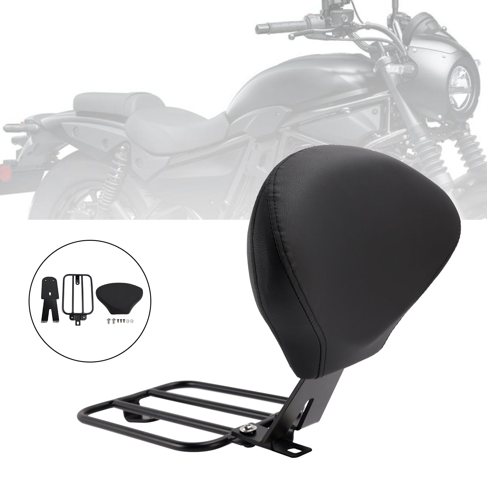 Coussin de dossier conducteur Kawasaki Eliminator 500 2024-2025