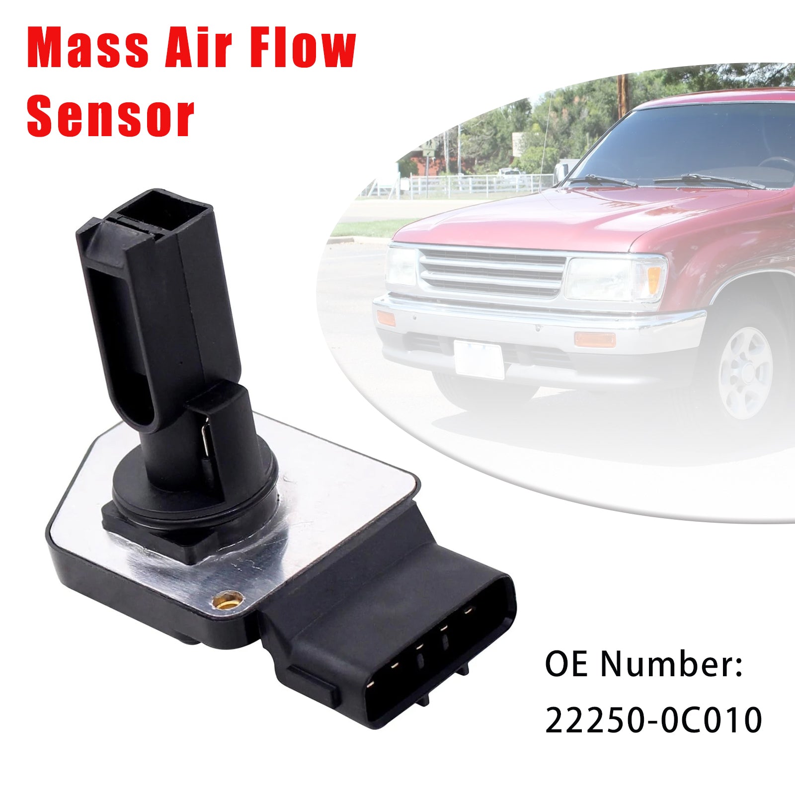 Ilmamassan massaanturi 22250-0C010 Toyota Tacoma T100 4Runner 2.4 2.7L 1997-2004