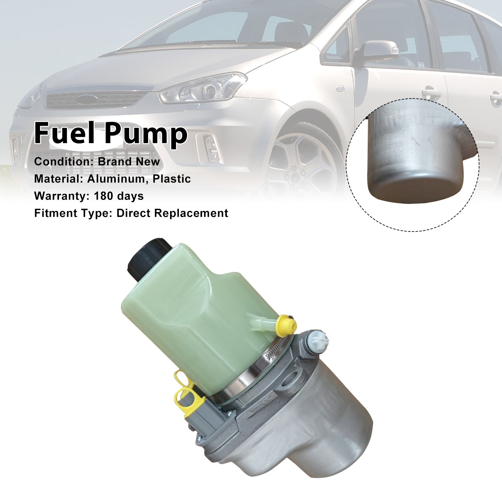 Bomba De Dirección Asistida Eléctrica 4M513K514AD Compatible Ford Focus C-Max