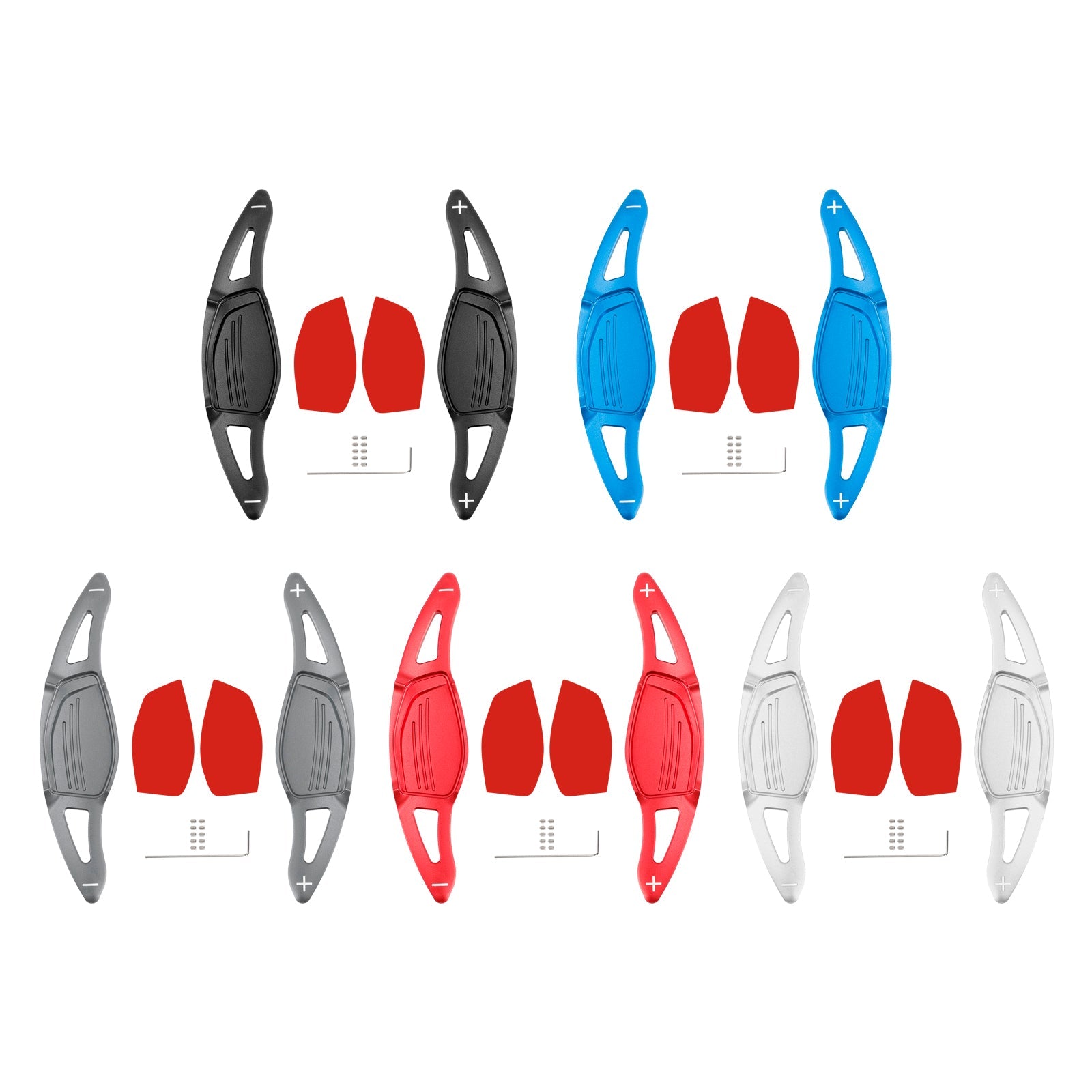 Extension de palettes de changement de vitesse au volant pour Audi RS5 RS3 TT RS Aluminium