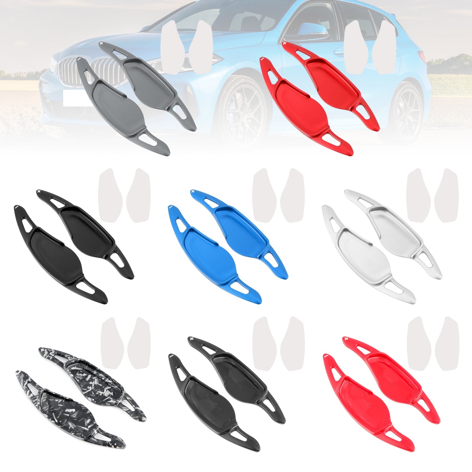 Speed ​​pallets achter het wiel voor BMW G20 G21 G30 G31 F40 F22