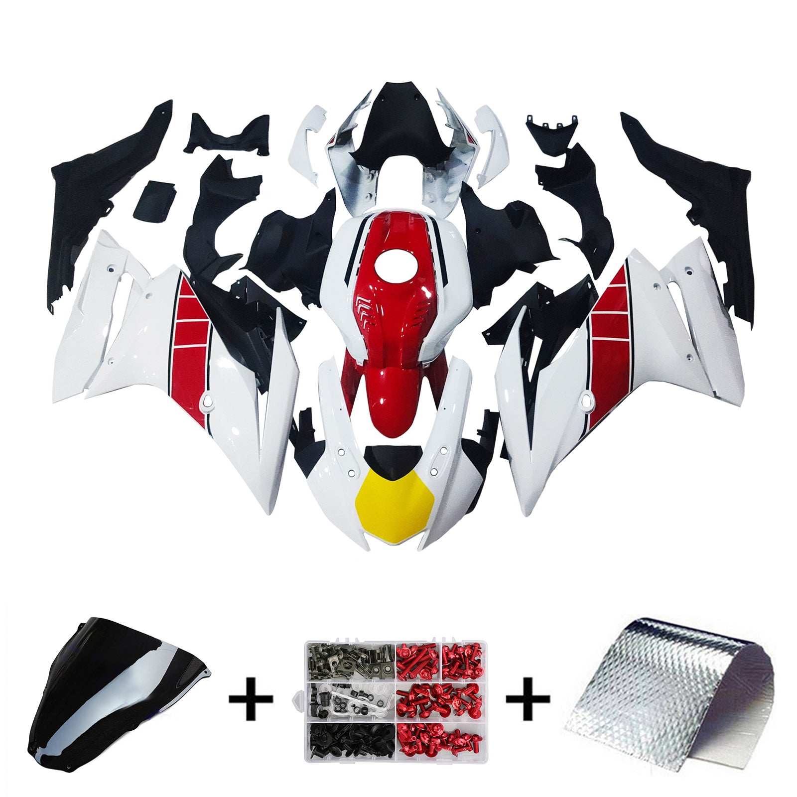 Kit de carénage injecté en plastique pour Yamaha YZF R125 2019-2022