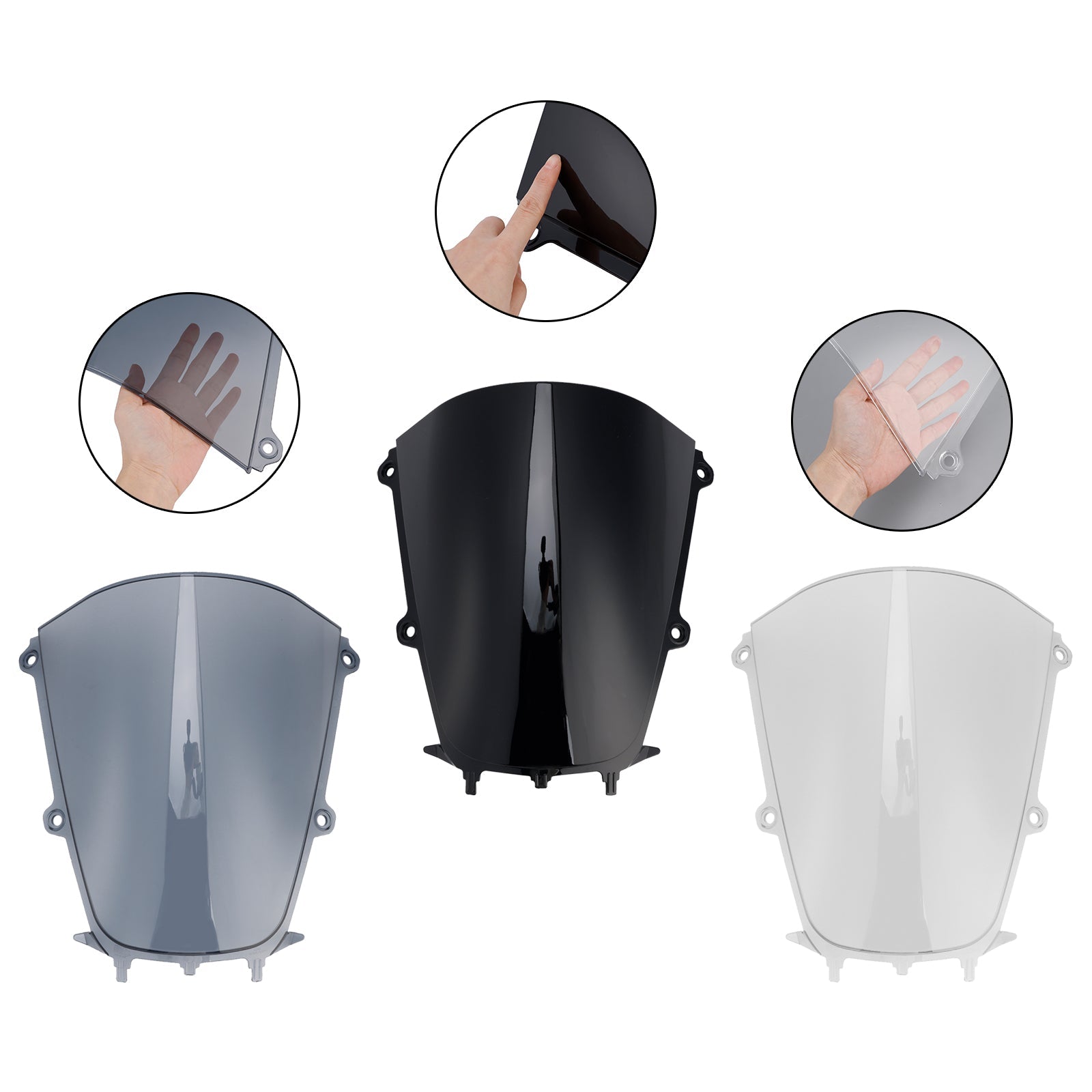 Tuulilasi/tuulilasisuoja Yhteensopiva YAMAHA YZF R9 2025 kanssa