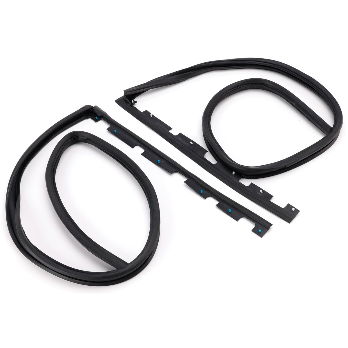 Juego de 2 juntas de goma para las puertas delanteras del Honda Civic de 2 y 3 puertas (1992-1995) EG6 y EG4.
