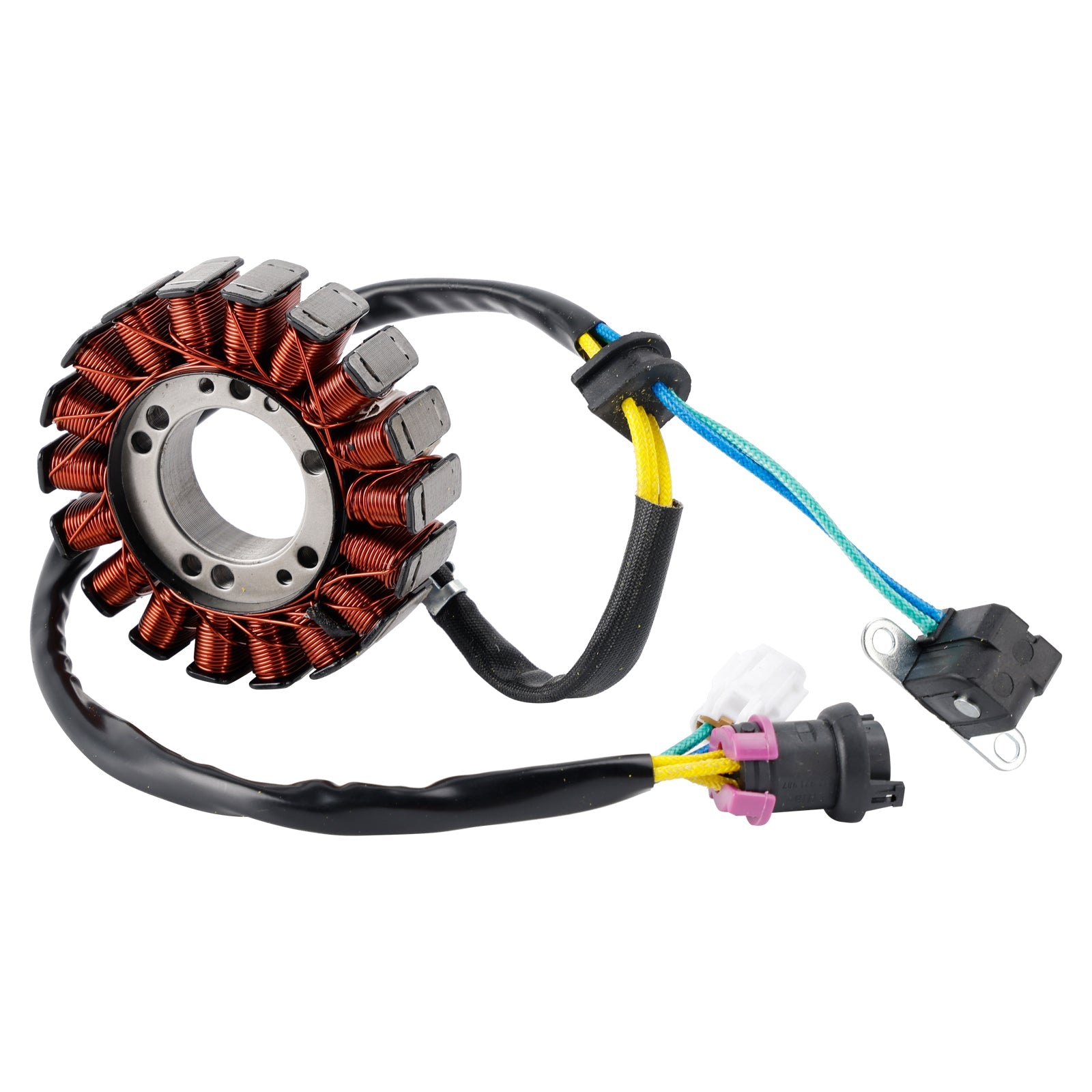 Kit de juntas de estator de magneto y regulador de 2 chispas para Linhai 400 2B quad (2012) 27450 27747