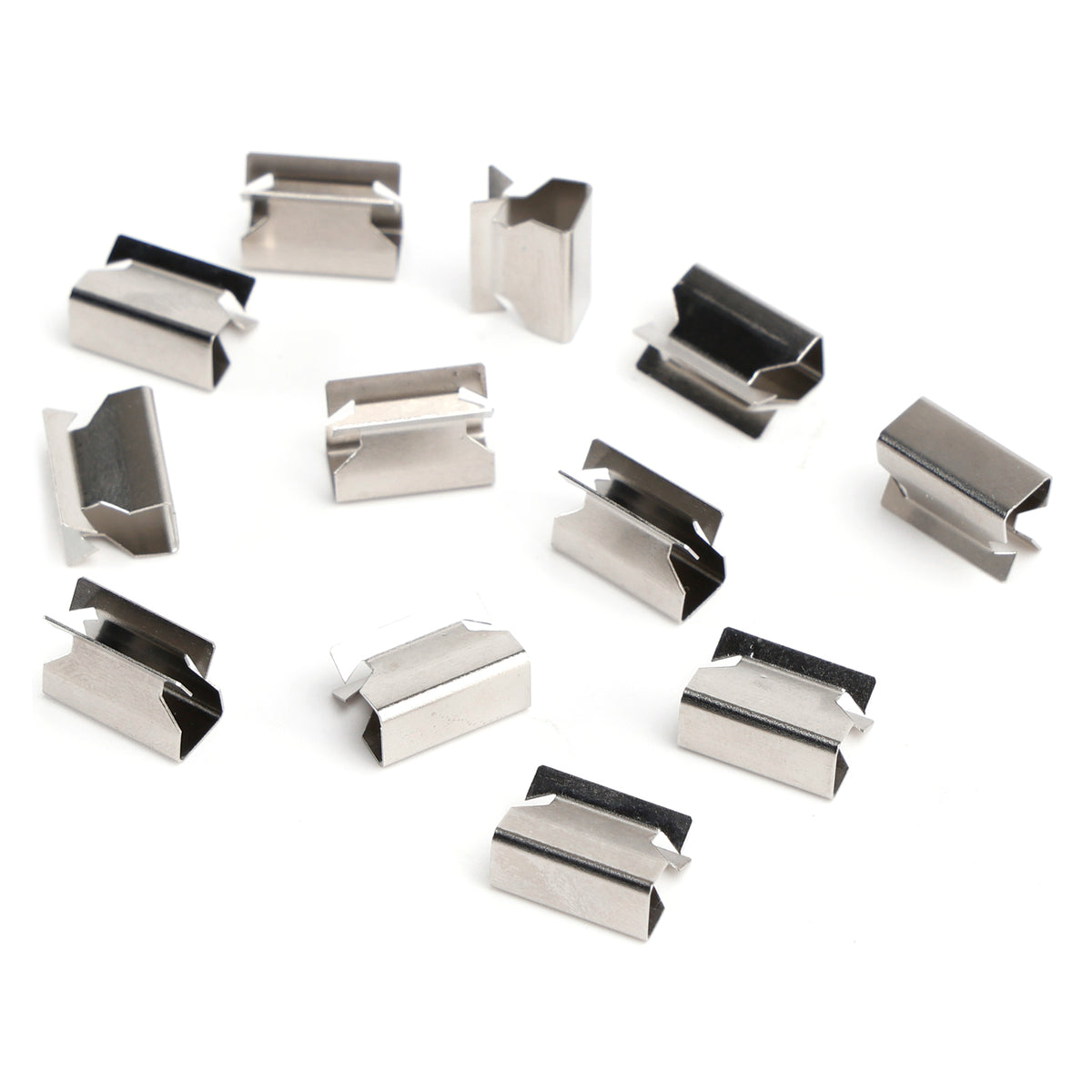 12x Pinces À Ressort De Lanterneau BG1113 Pour Cadre Intérieur Caravane Heki 3/4