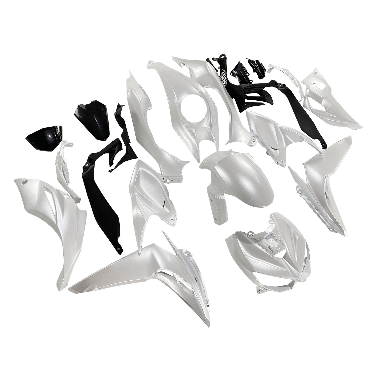 Kit de carénage en plastique ABS injecté compatible avec Kawasaki Z1000 2014-2017