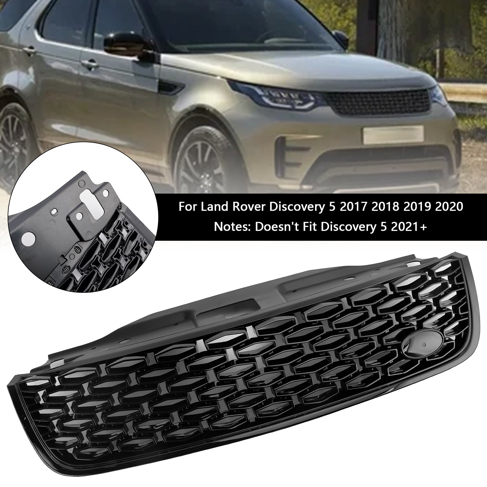 Black Dynamic Style Calendre za Land Rover Discovery 5 L462 2017-2020