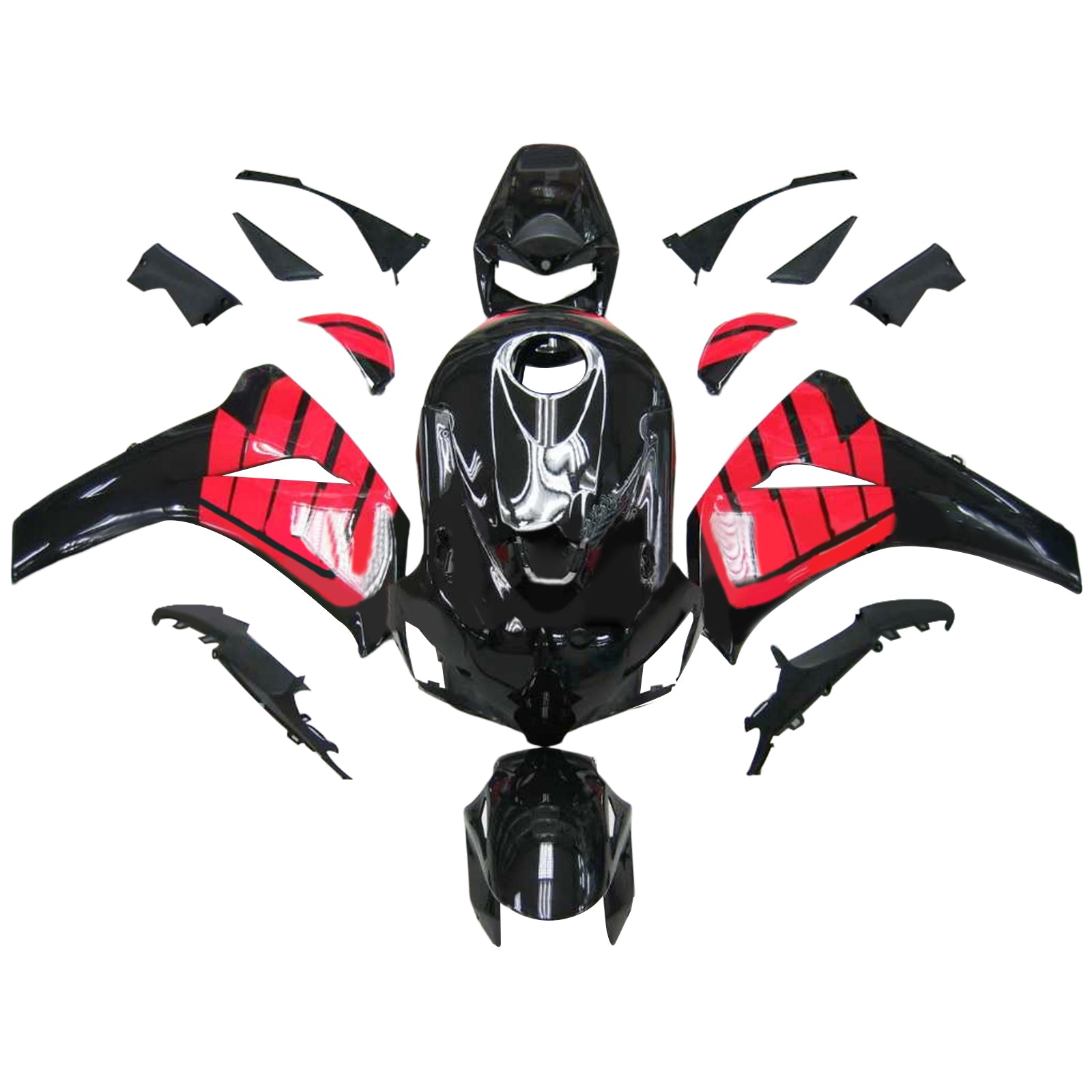 Kit de carénage injecté en plastique ABS pour Honda CBR1000RR 2008-2011