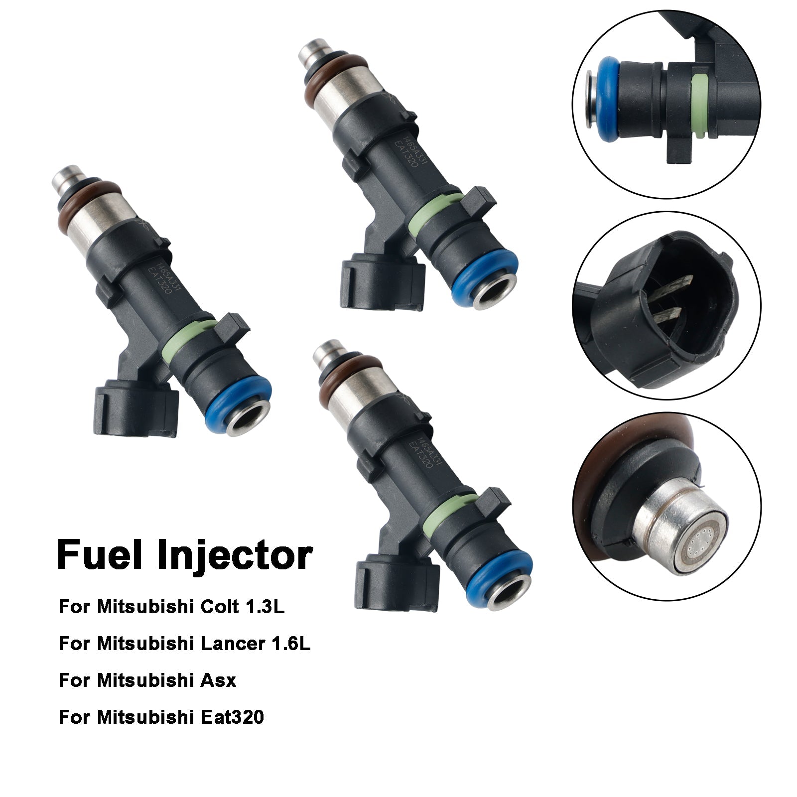 Injecteur de carburant 3 pièces EAT320 pour Mitsubishi Colt 1.3L Lancer 1.6L ASX 1465A331
