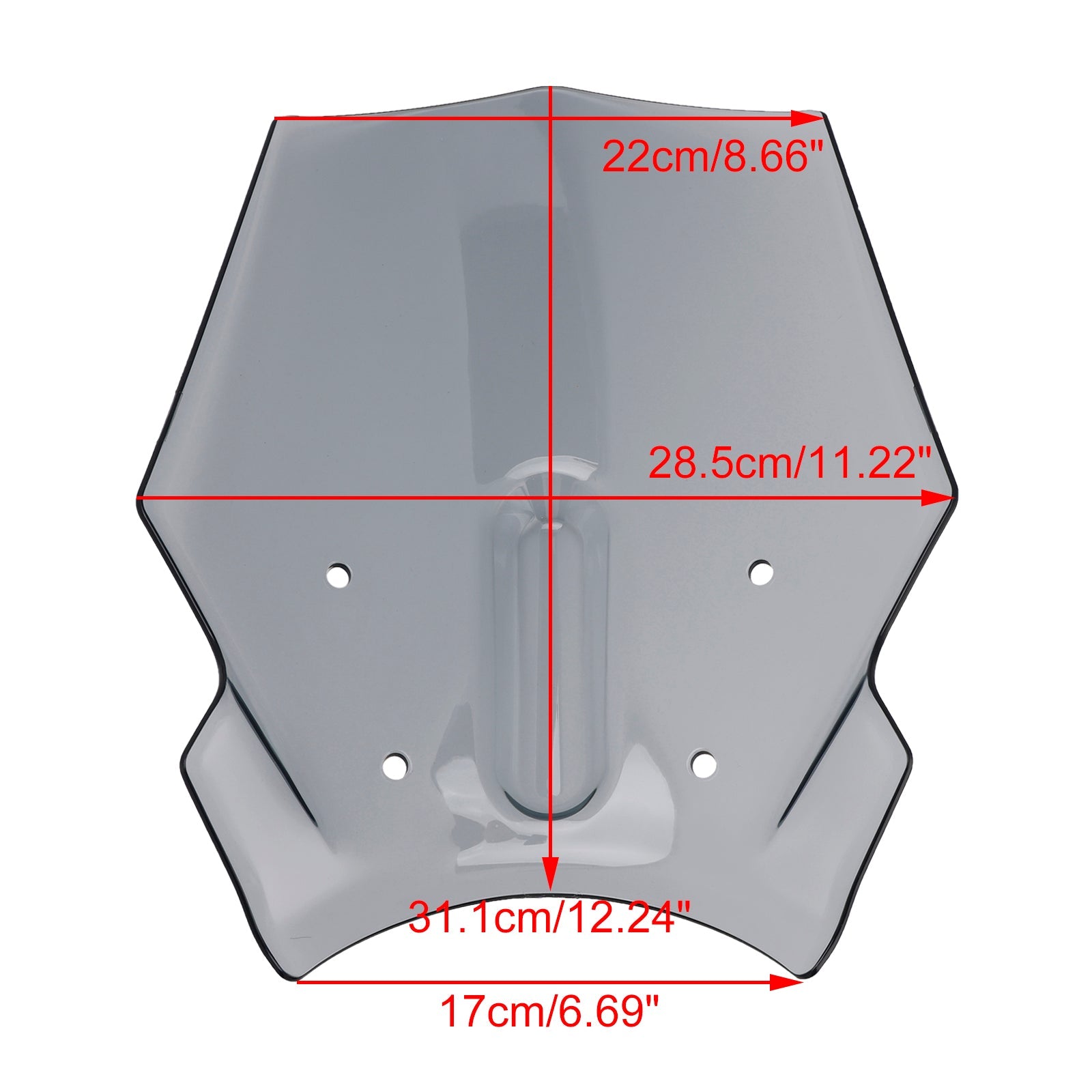 Voorruit compatibel met HONDA CB650R 2024-2025