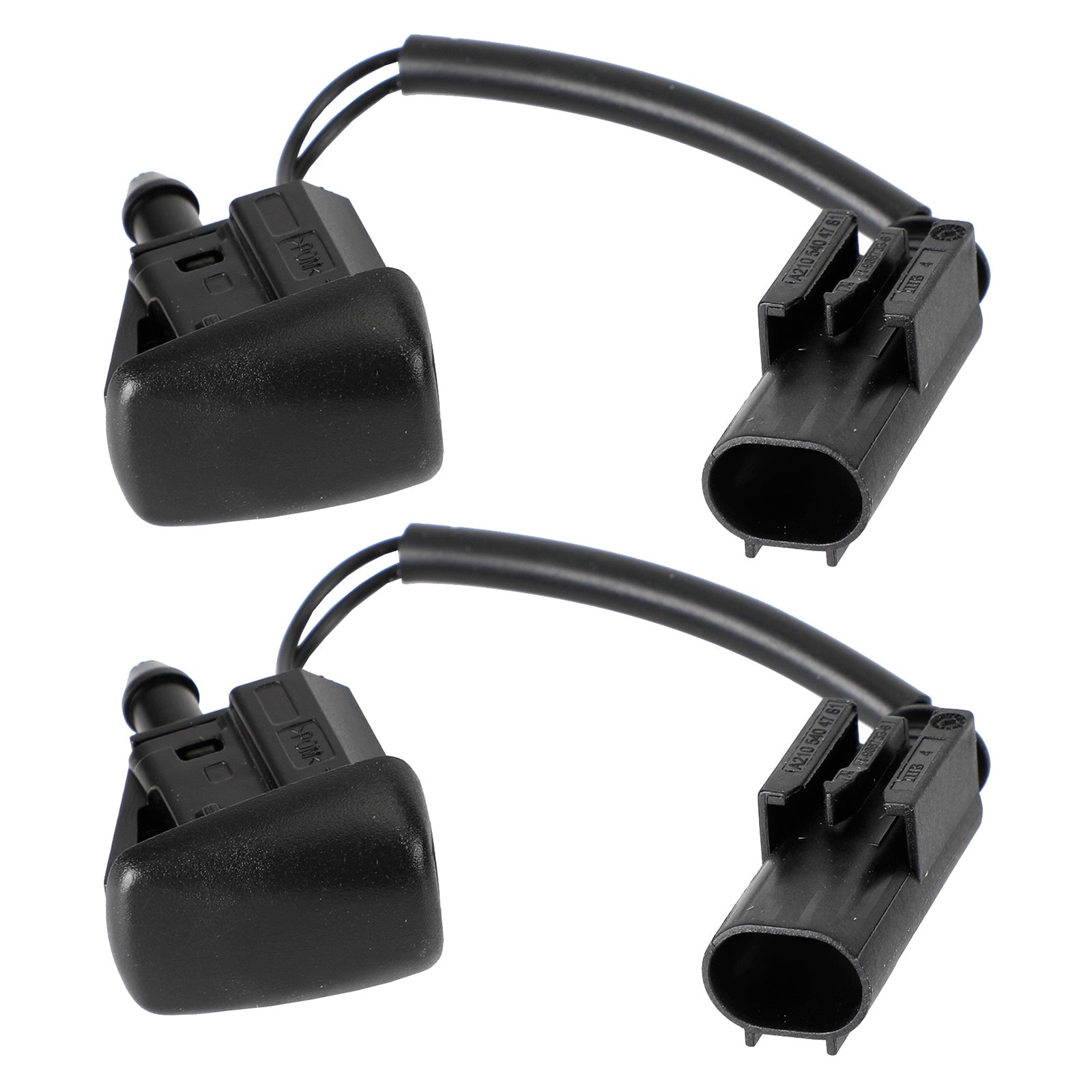 2 dysze spryskiwaczy przedniej szyby do BMW serii 5 E60 E61 61667046060