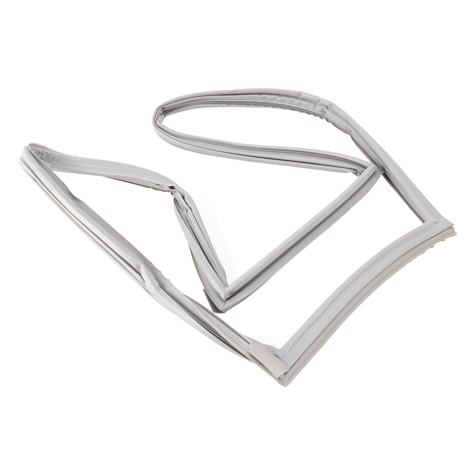 Junta de refrigerador de puerta francesa (gris, lado izquierdo) compatible con Kenmore AP6027227 (W10830048)