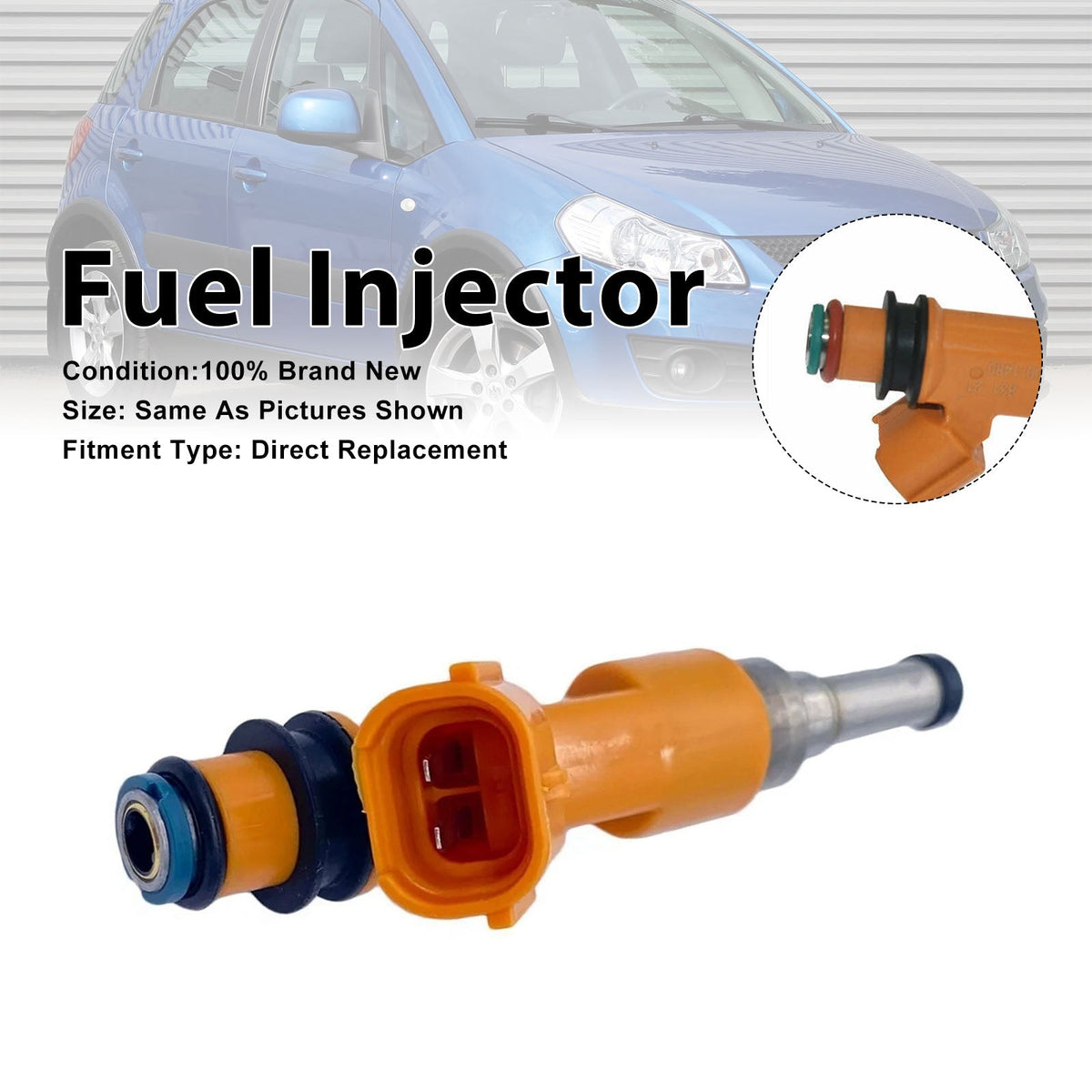 1 injecteur de carburant pour Suzuki SX4 1.6 M16A 15710-54LA0 297500-1480