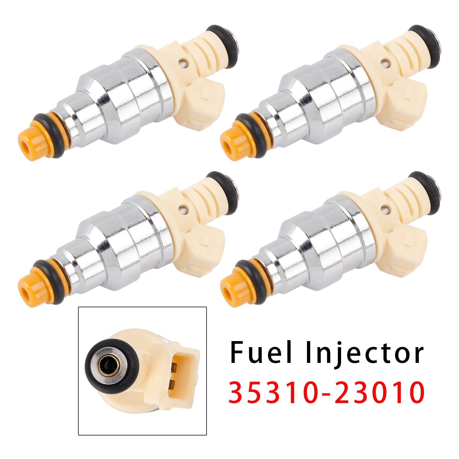 4 injecteurs de carburant pour Hyundai Elantra Tiburon 1.8L 1996-1998 35310-23010