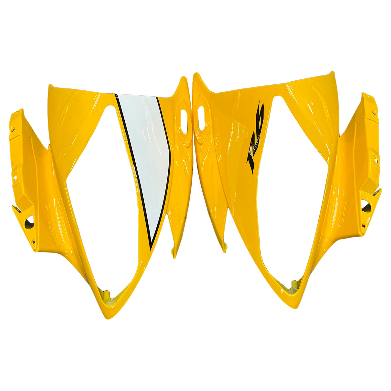 Fairing Yellow White Injection Plastic Kit Fit For YAMAHA YZF-R6 2006 2007