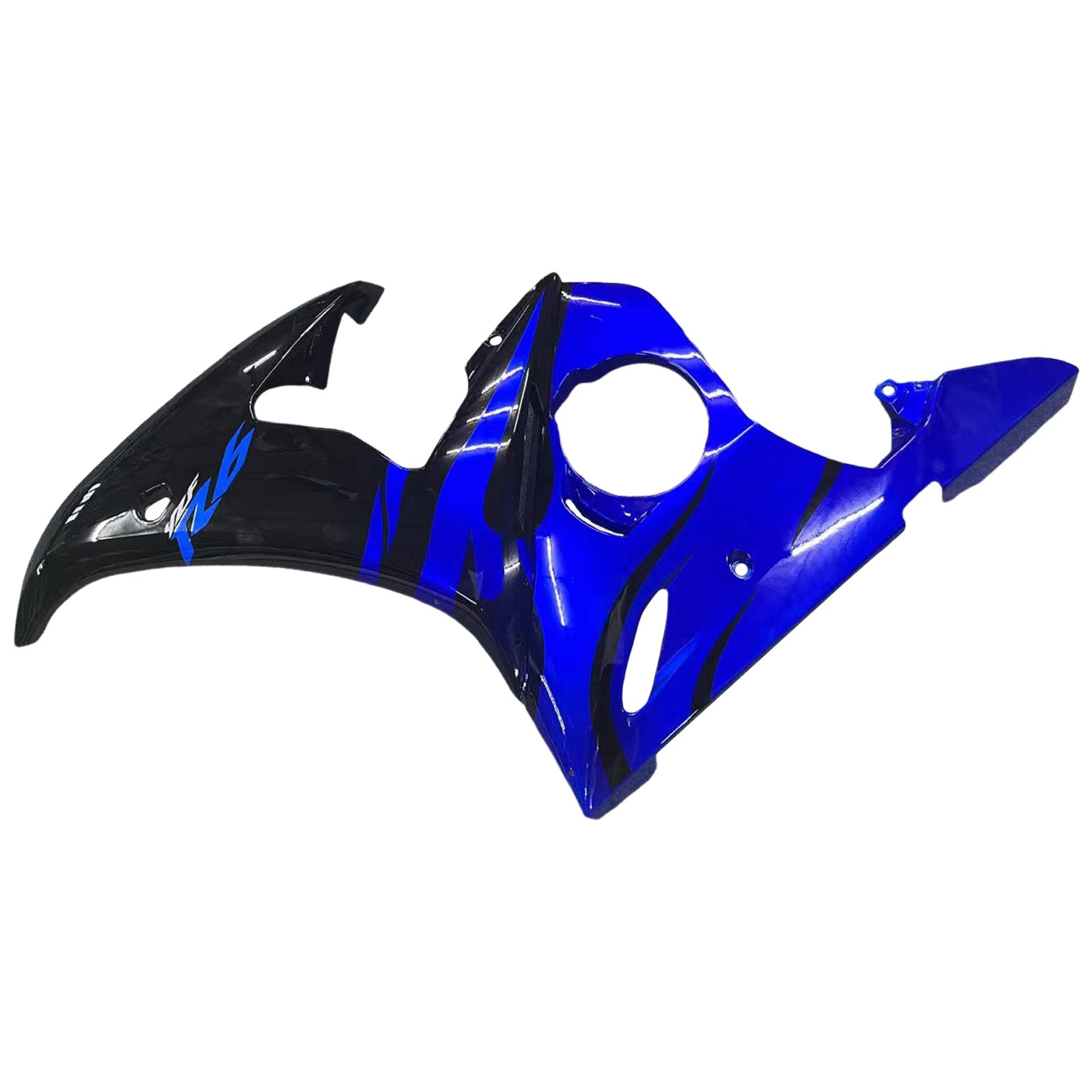 Fairing Blue Black Injection Plastic Kit w/bolt Fit For YAMAHA 2005 YZF R6