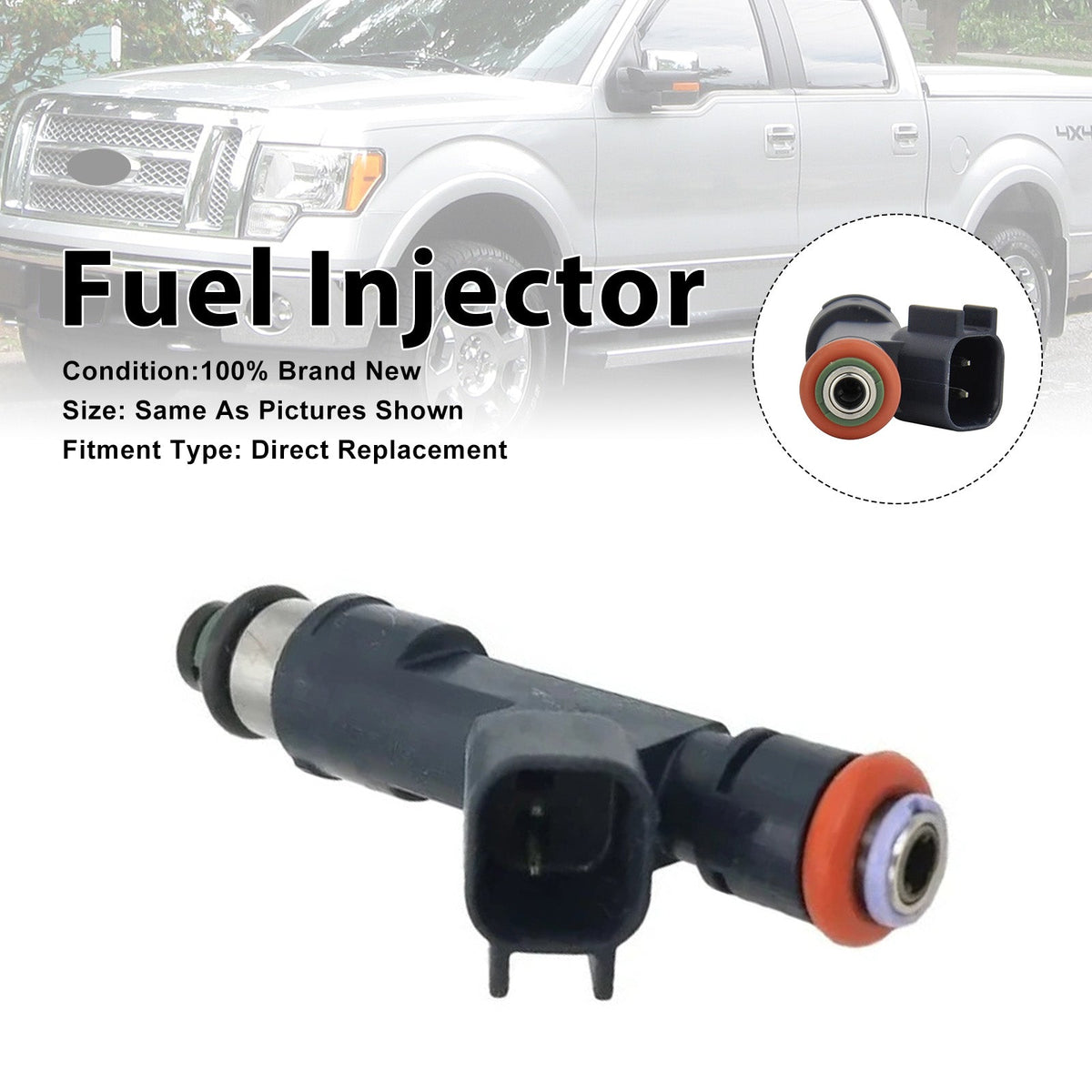 1 injecteur de carburant pour Ford F150 2011-2014 et F150 Raptor 2010-2014 AL3E-F7A