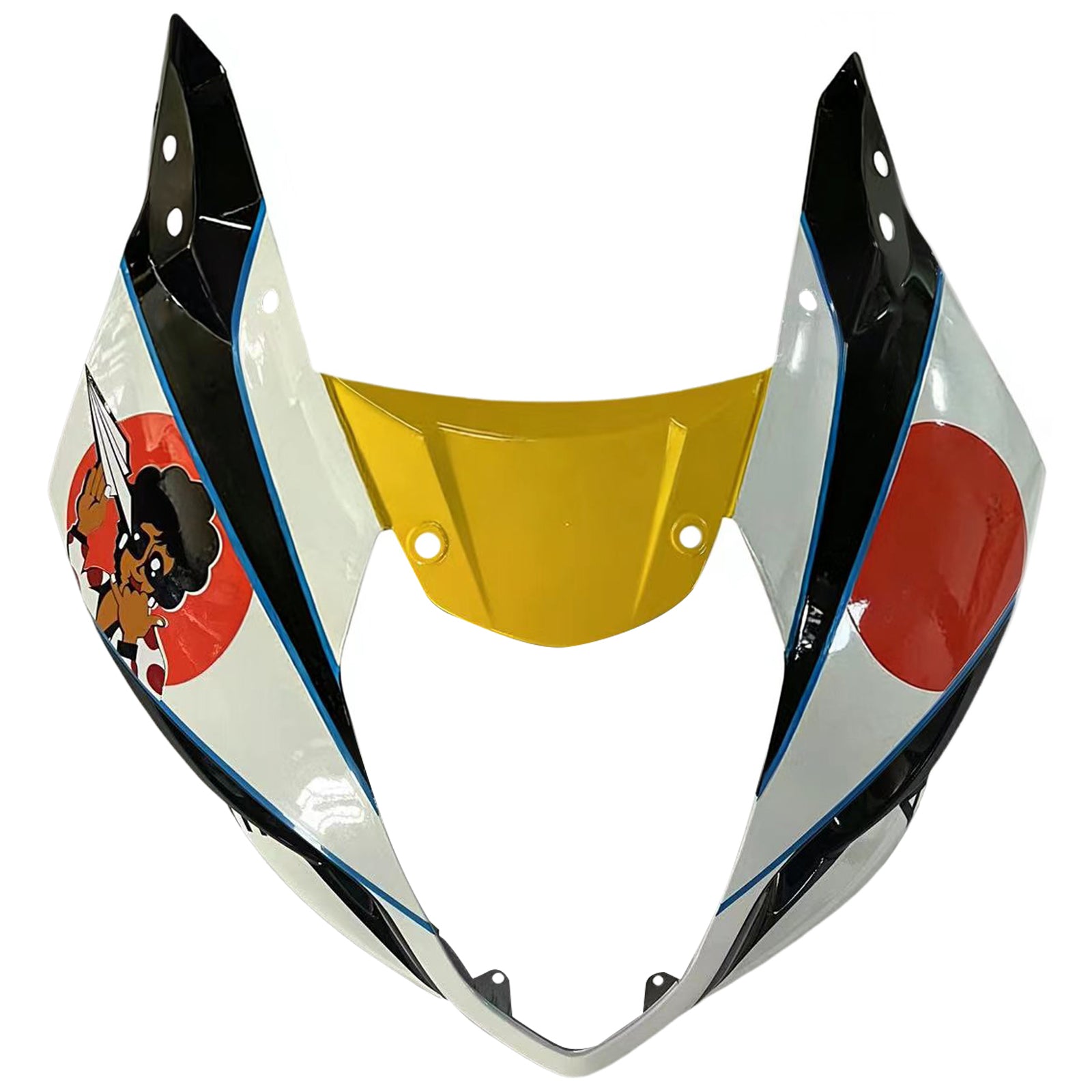 Kit de carénage par injection, carrosserie en plastique ABS, compatible avec Suzuki GSXR1000 2003-2004