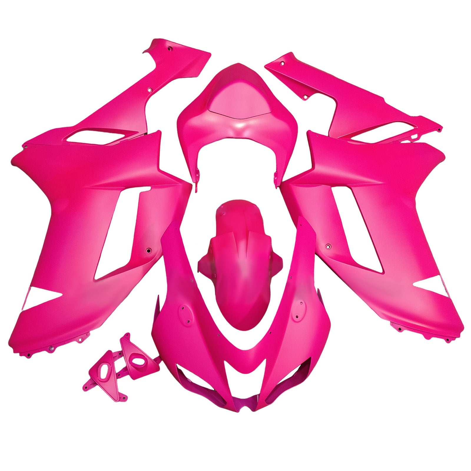 Kit de carénage par injection, carrosserie en plastique ABS pour Kawasaki ZX6R 636 2007-2008