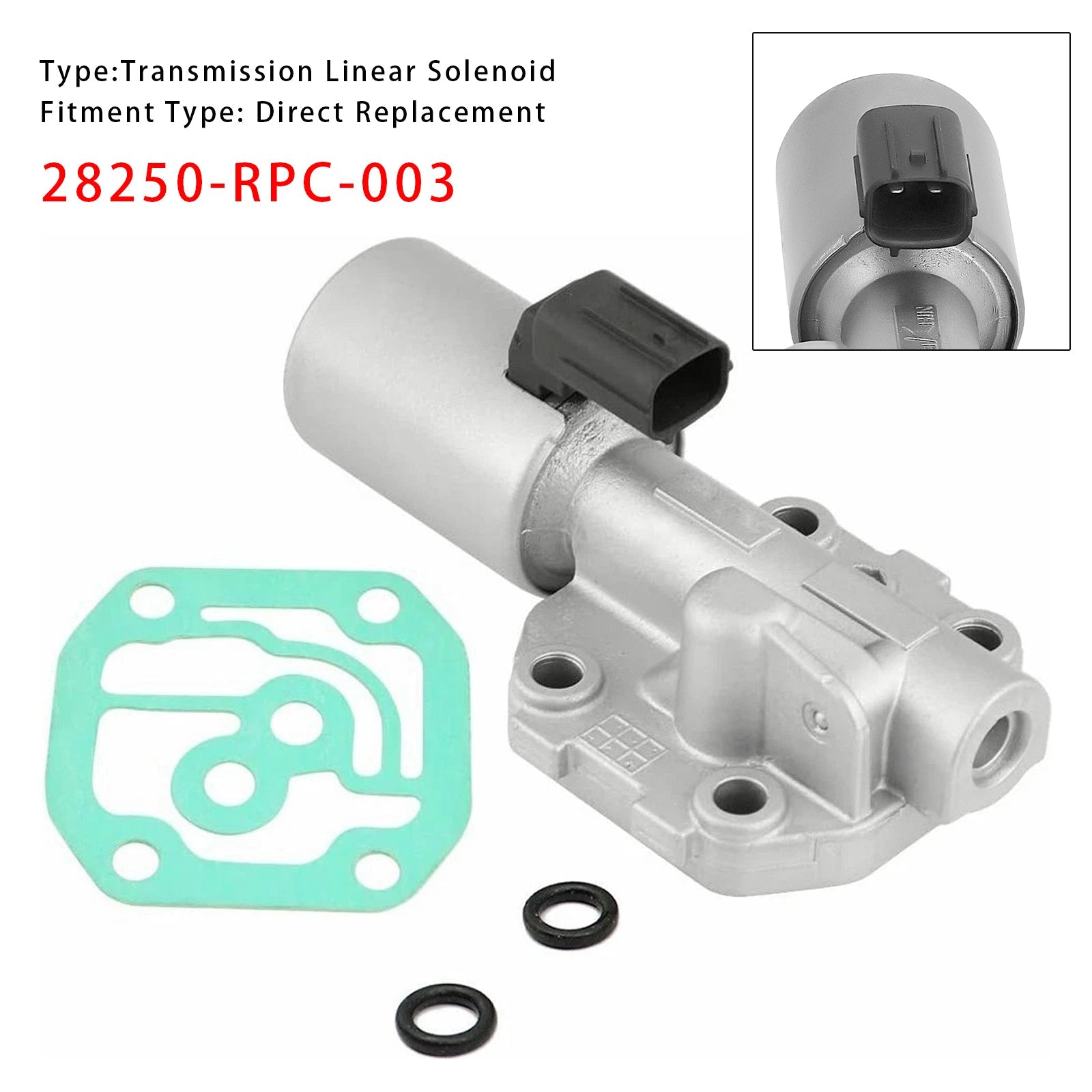 Elettrovalvola lineare di trasmissione 28250-RPC-003 per Honda Accord, Civic, CR-V e Acura