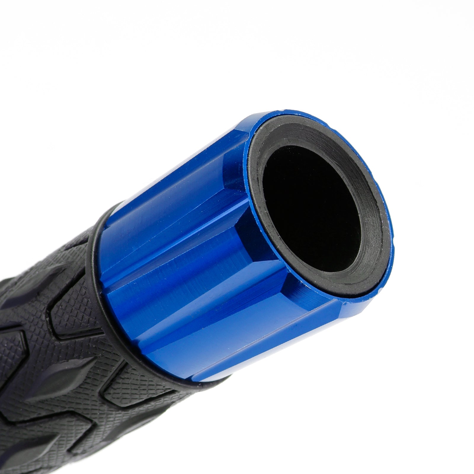 Universele CNC-motorfietsstuurgrepen 7/8""/22 mm, rood en zilver