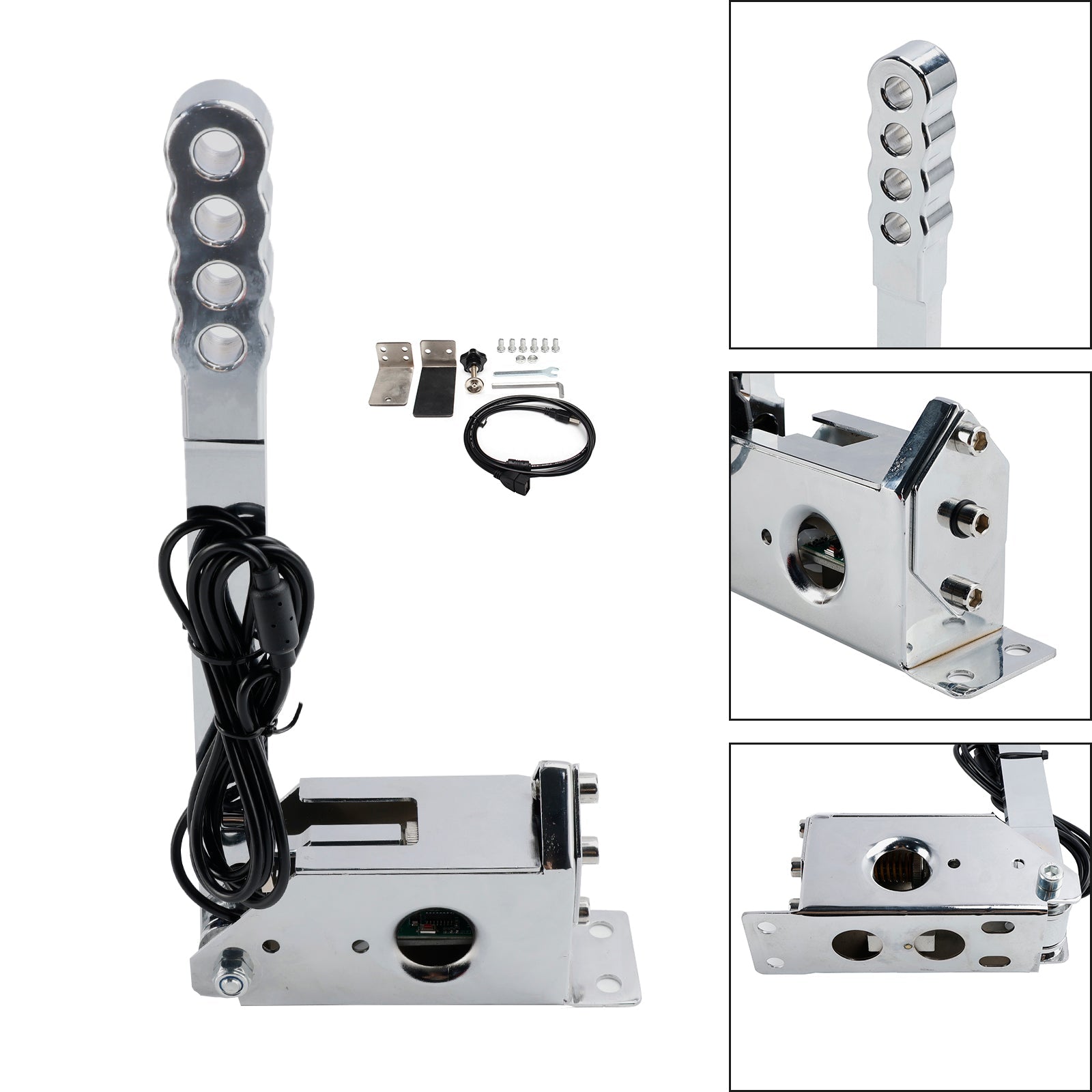 Voor racegames G25/G27/G29/T300/T500 voor Assetto PC 14bit SIM USB Handrem